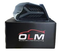 OLM Y-Spec LED Taillights (Smoke Lens White Optic) - 2015-2021 WRX / STI | E.47004.1-SW