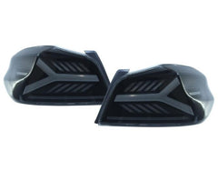 OLM Y-Spec LED Taillights (Smoke Lens White Optic) - 2015-2021 WRX / STI | E.47004.1-SW