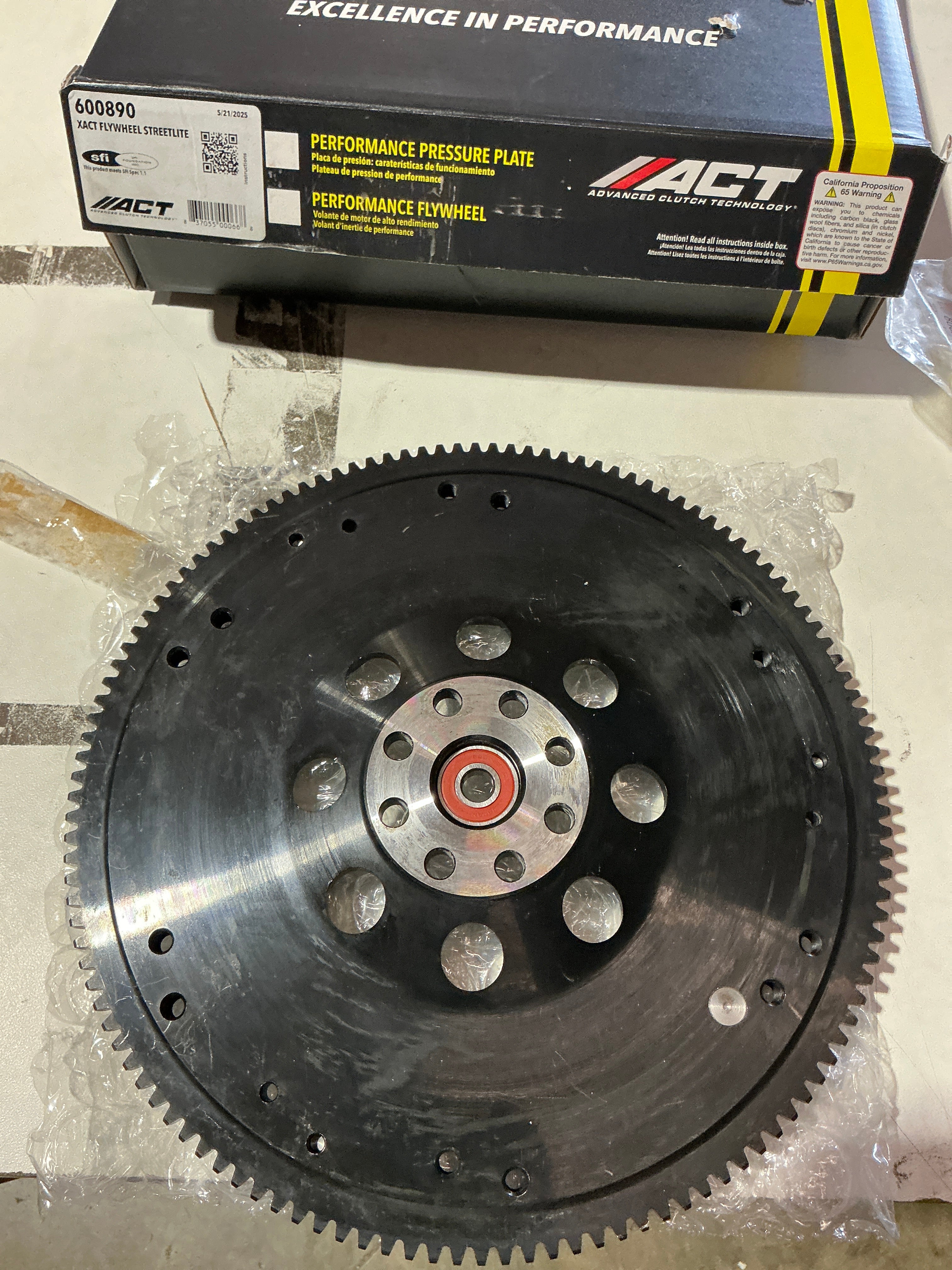 [OPEN BOX] ACT Streetlite Flywheel Subaru WRX 2006-2021 / Legacy GT 2005-2012 | 600890 - Default Title