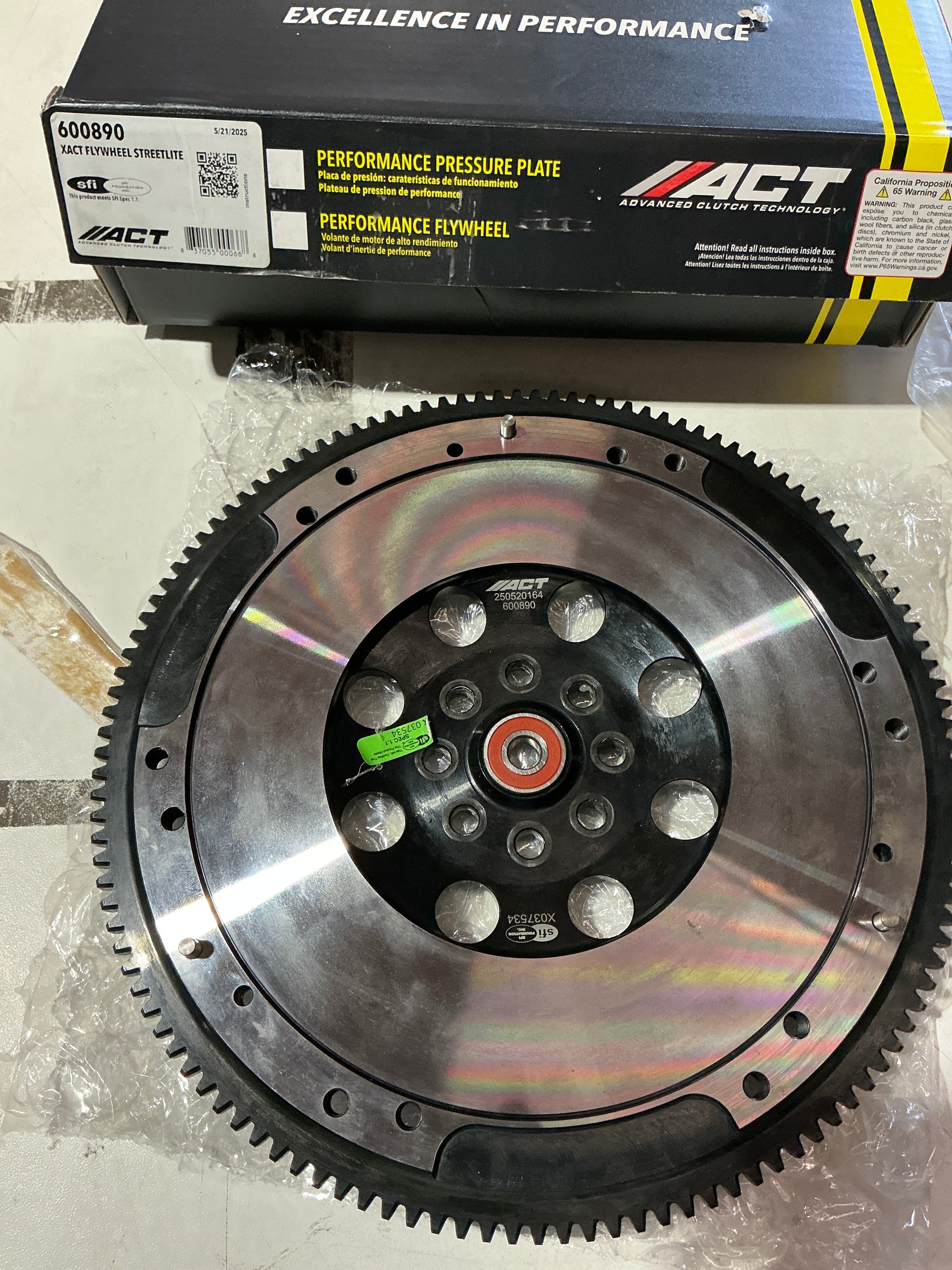 [OPEN BOX] ACT Streetlite Flywheel Subaru WRX 2006-2021 / Legacy GT 2005-2012 | 600890 - Default Title