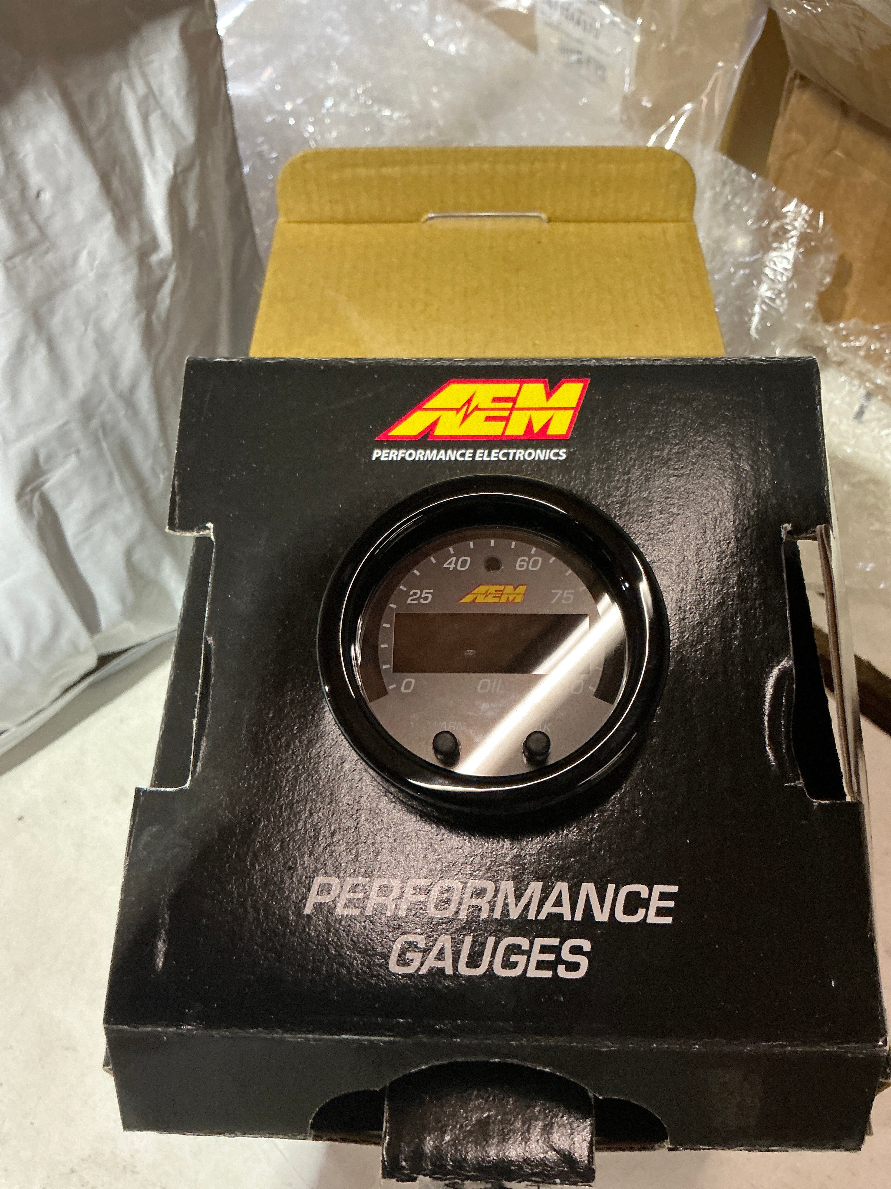 [OPEN BOX] AEM X-Series 0-100psi Oil and Fuel Pressure Gauge Kit | 30-0301 - Default Title