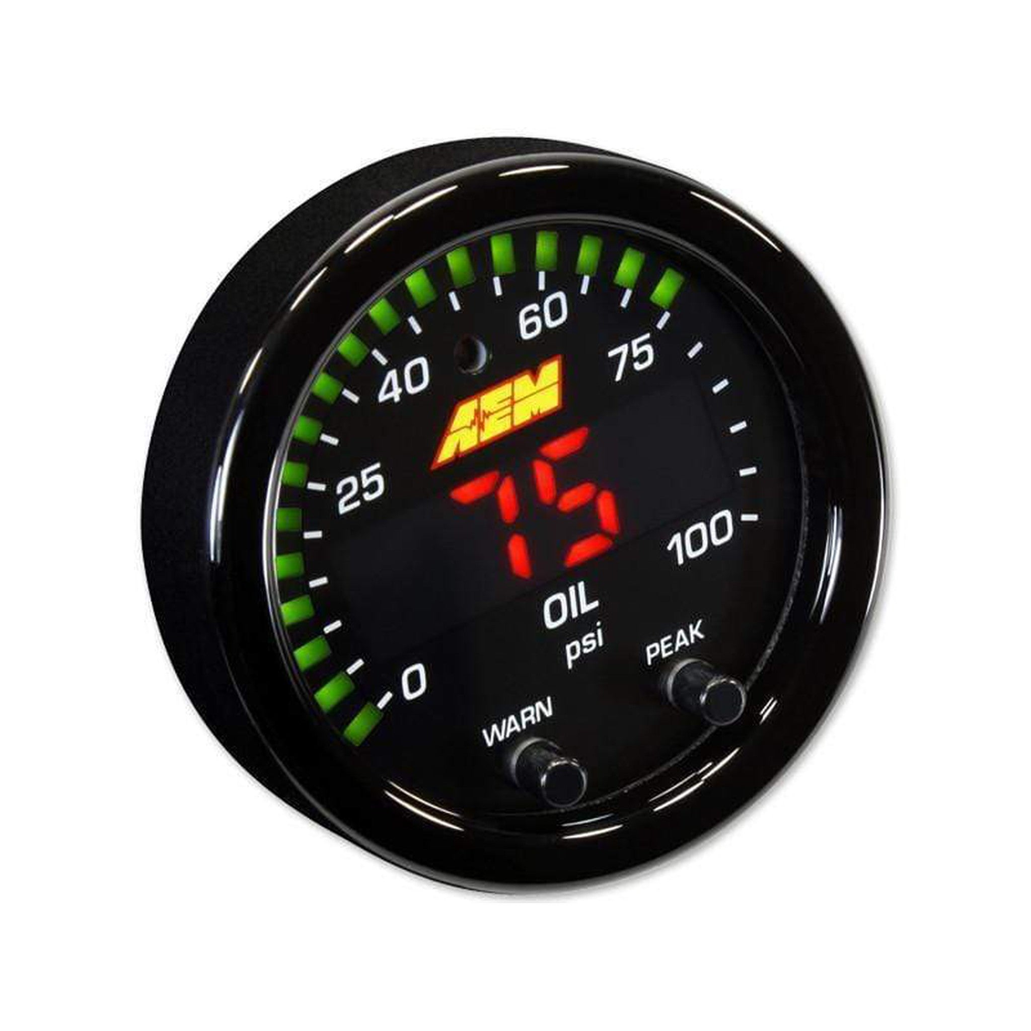 [OPEN BOX] AEM X-Series 0-100psi Oil and Fuel Pressure Gauge Kit | 30-0301 - Default Title