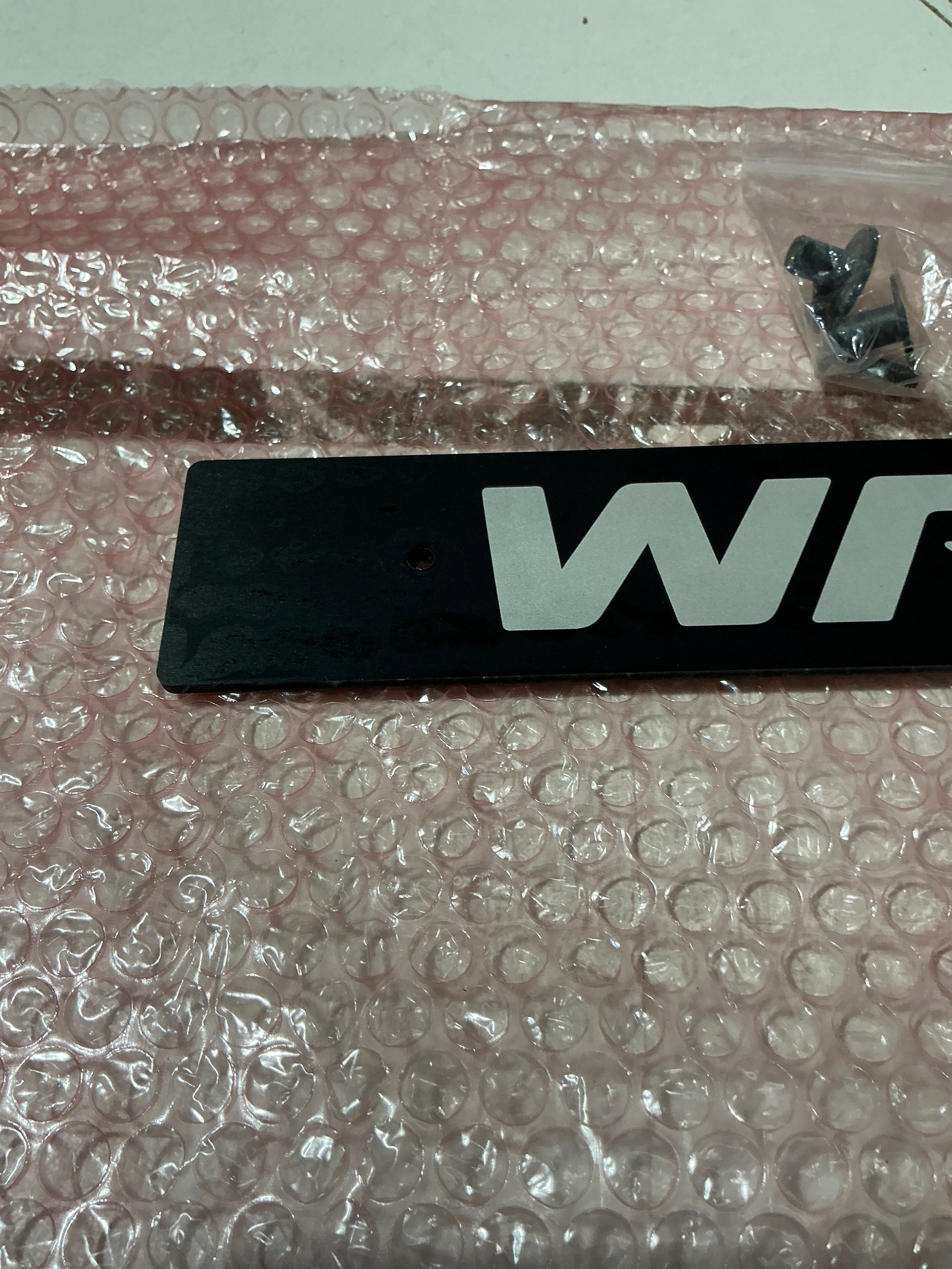 [OPEN BOX] Billetworkz "WRX" Plate Delete Subaru WRX 2008-2021 / STI 2008-2021 😀 | BW-LPD-WRX-JDM - Default Title