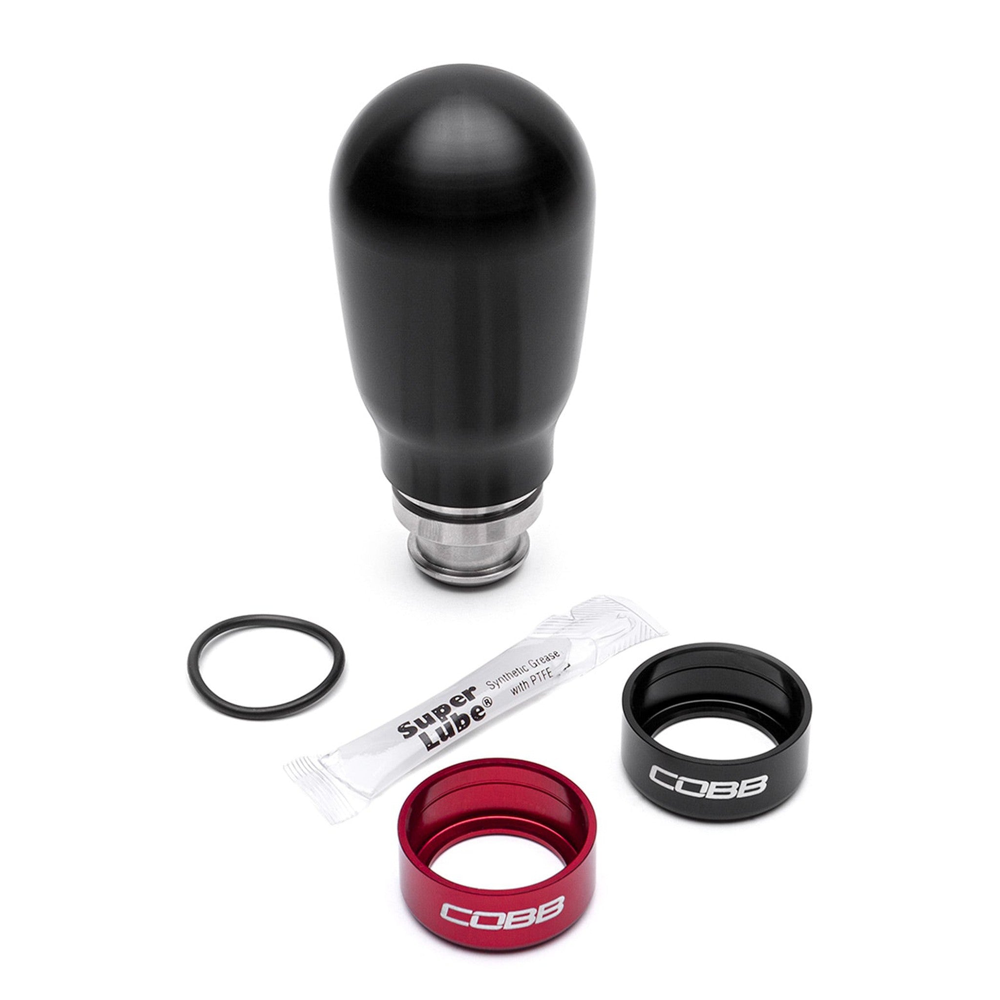 [OPEN BOX] Cobb Black 5-Speed Tall Weighted Shift Knob WRX 2002-2014 / Forester XT 2004-2008 | 211370-BK - Default Title