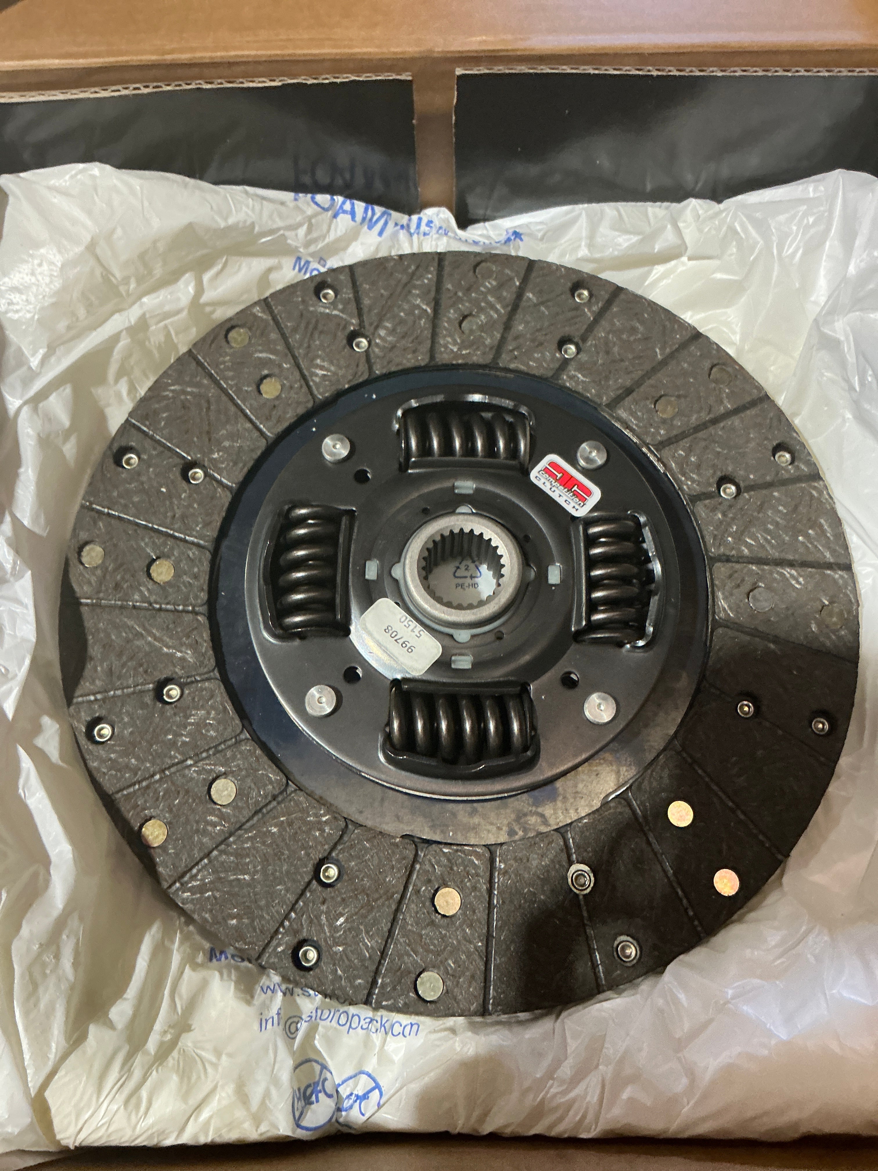 [OPEN BOX] Competition Clutch Stage 2-Steelback Brass Plus Clutch Kit 06-14 WRX / 05-09 Legacy GT | 15026-RK-2100 - Default Title