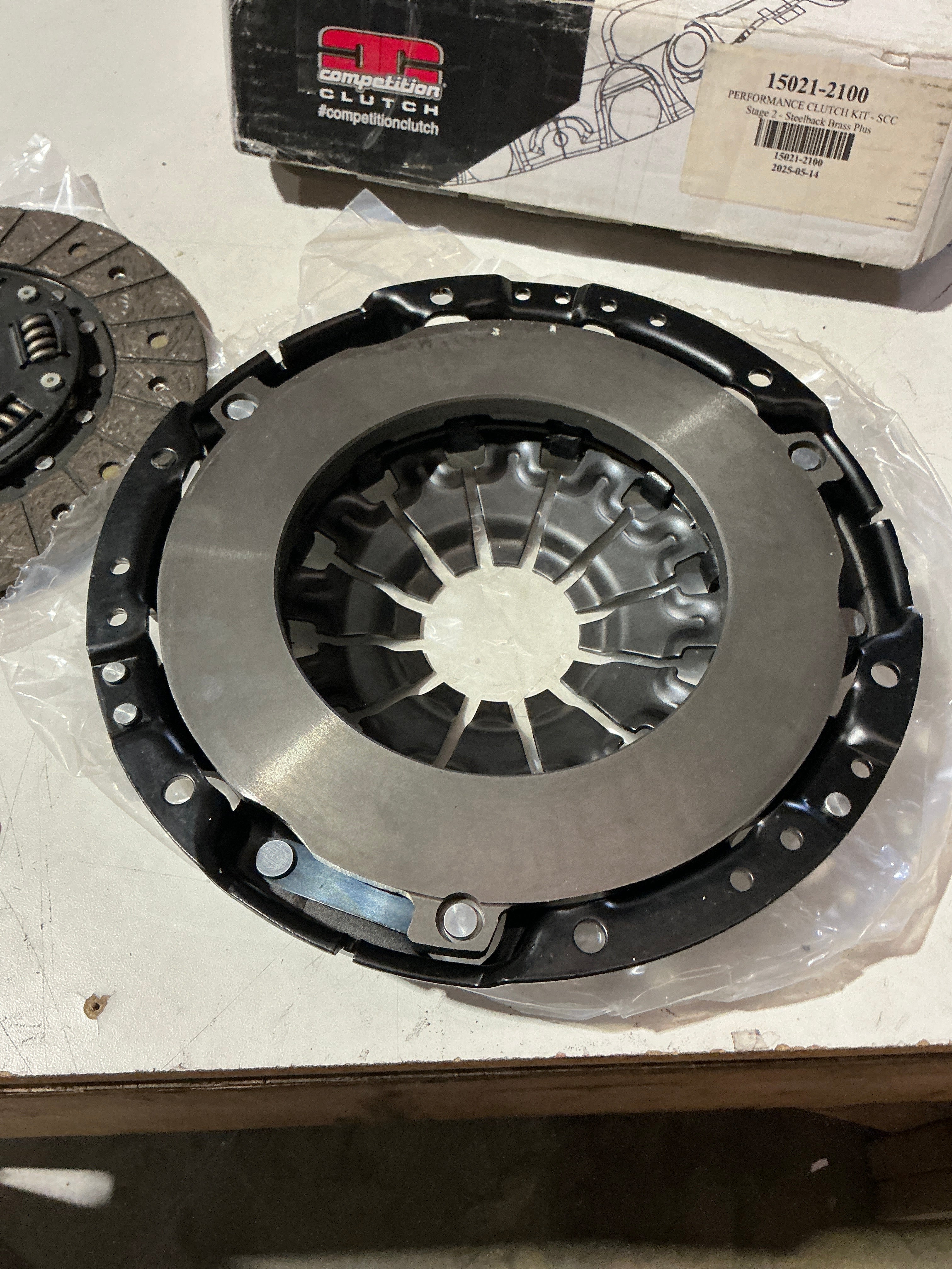 [OPEN BOX] Competition Clutch Stage 2 Steelback Brass Plus Clutch Kit Subaru WRX (5 speed only) 2006-2016 | 15021-2100 - Default Title