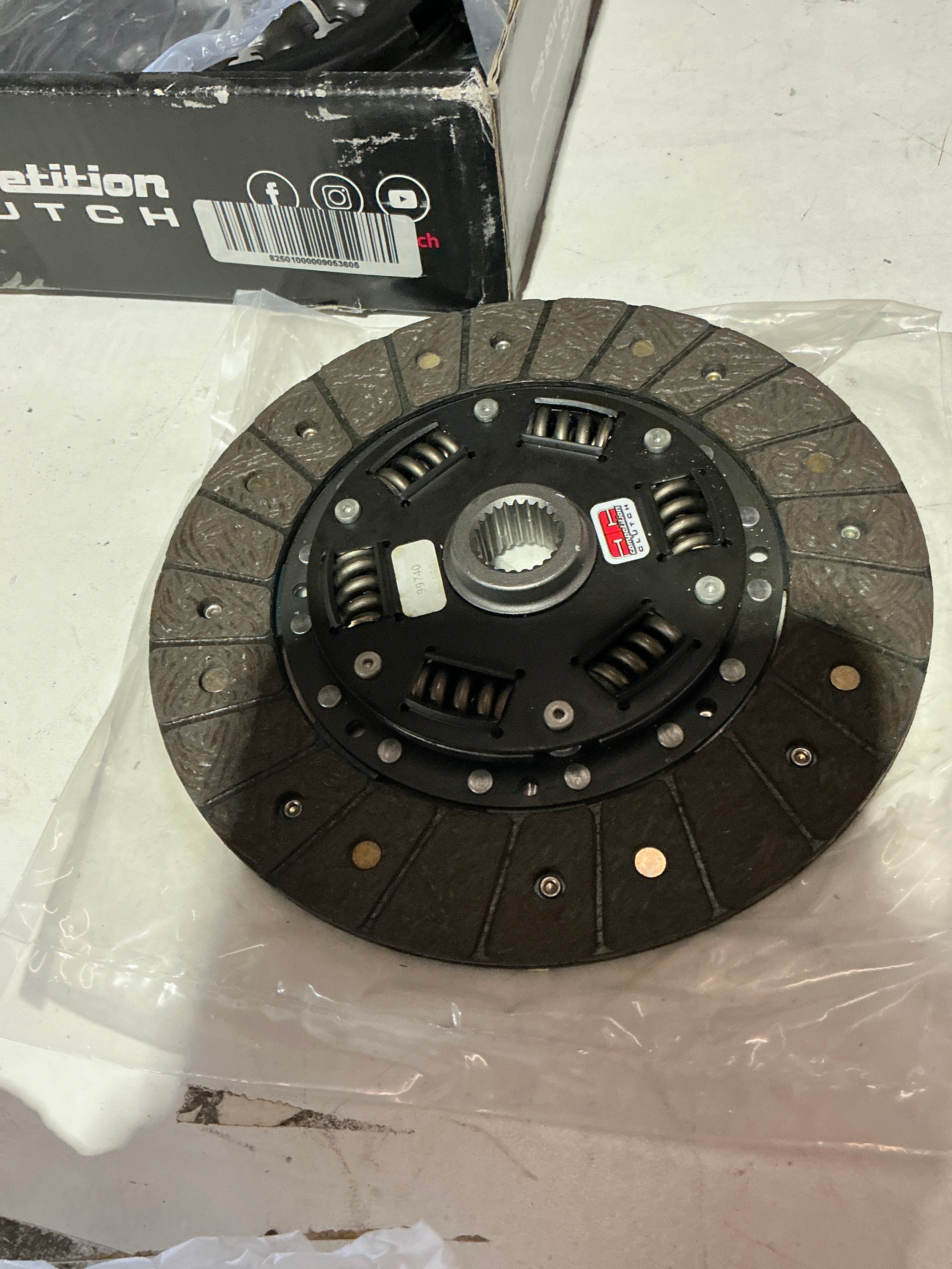 [OPEN BOX] Competition Clutch Stage 2 Steelback Brass Plus Clutch Kit Subaru WRX (5 speed only) 2006-2016 | 15021-2100 - Default Title