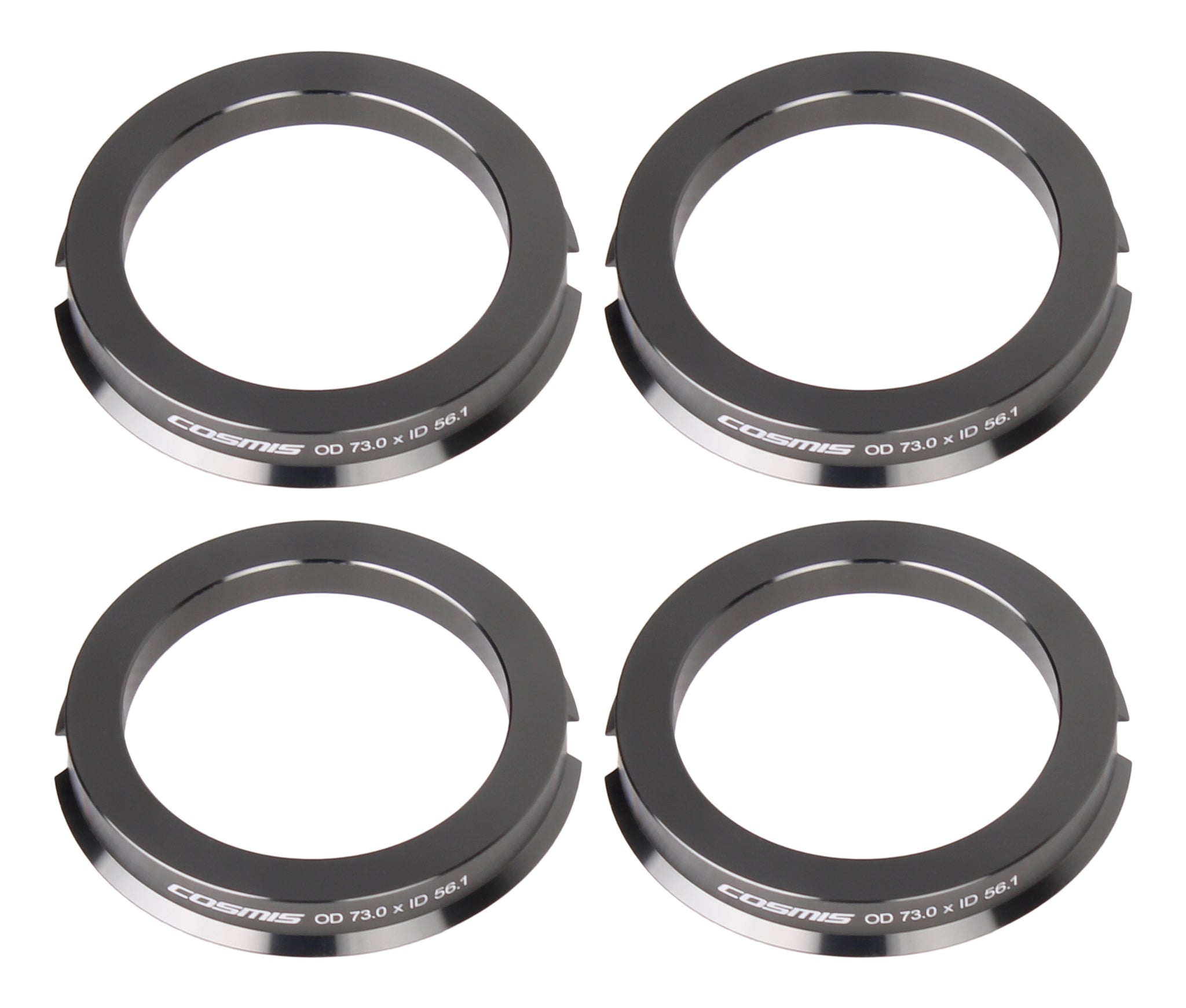 [OPEN BOX] Cosmis Wheels Aluminum Hub Centric Rings (Set of 4) - 73.1 to 56.1 - 73.1 to 64.1