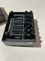 [OPEN BOX] Cosmis Wheels Wheels Closed-Ended Lug Nuts 12x1.25mm - Set of 20 - Black - Black