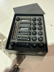 [OPEN BOX] Cosmis Wheels Wheels Closed-Ended Lug Nuts 12x1.50mm - Set of 20 - Black