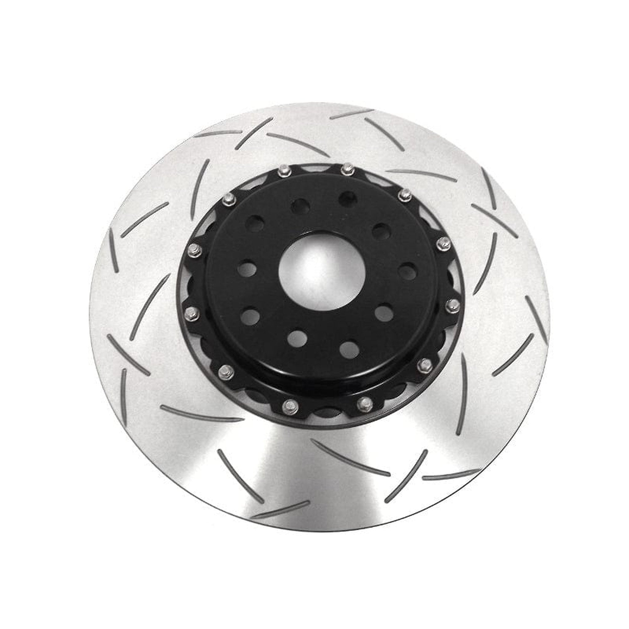 [OPEN BOX] DBA 5000 Series Front Slotted 2-Piece Rotor w/ Black Hat Subaru STI 2004-2017 | 5654BLKS-10 - Default Title