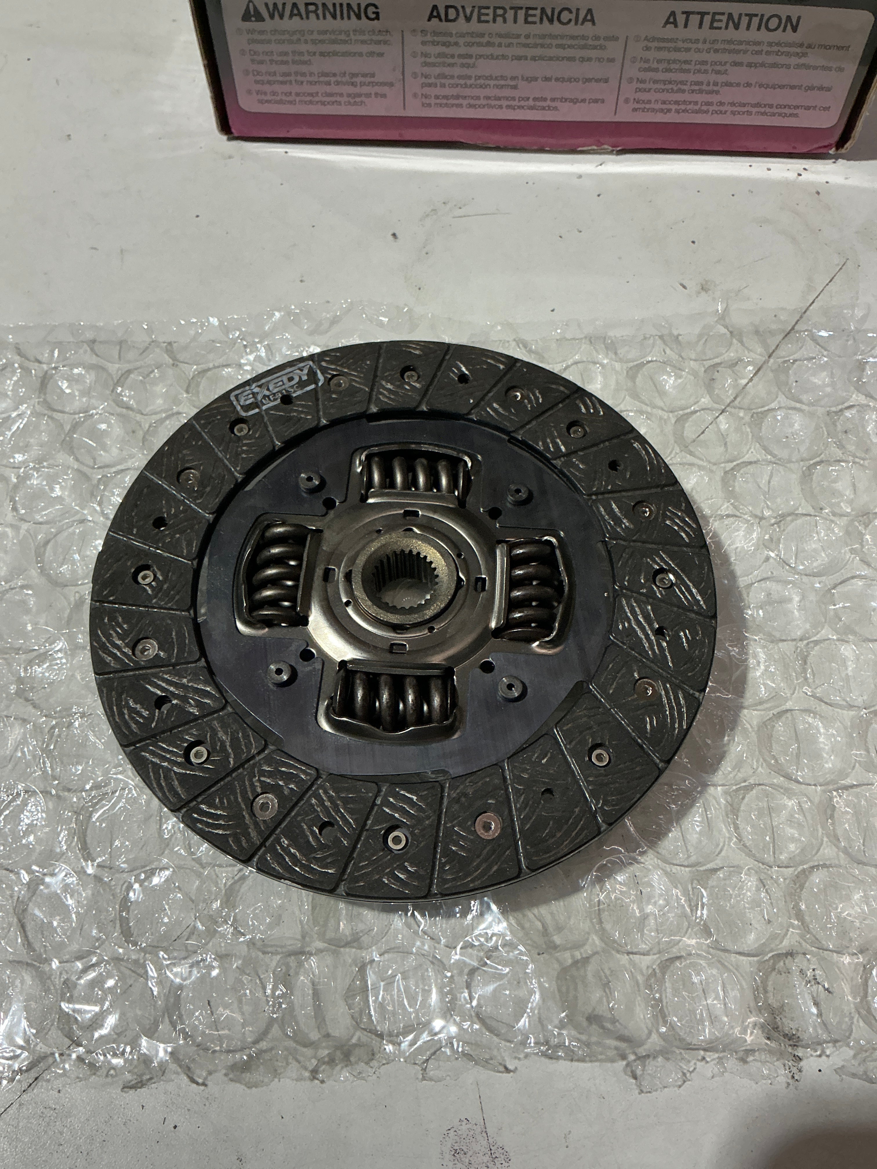 [OPEN BOX] Exedy Stage 1 Organic Clutch Kit Subaru WRX 2006-2017 / Legacy GT 2005-2008 / Forester XT 2006-2008 | 15804 - Default Title