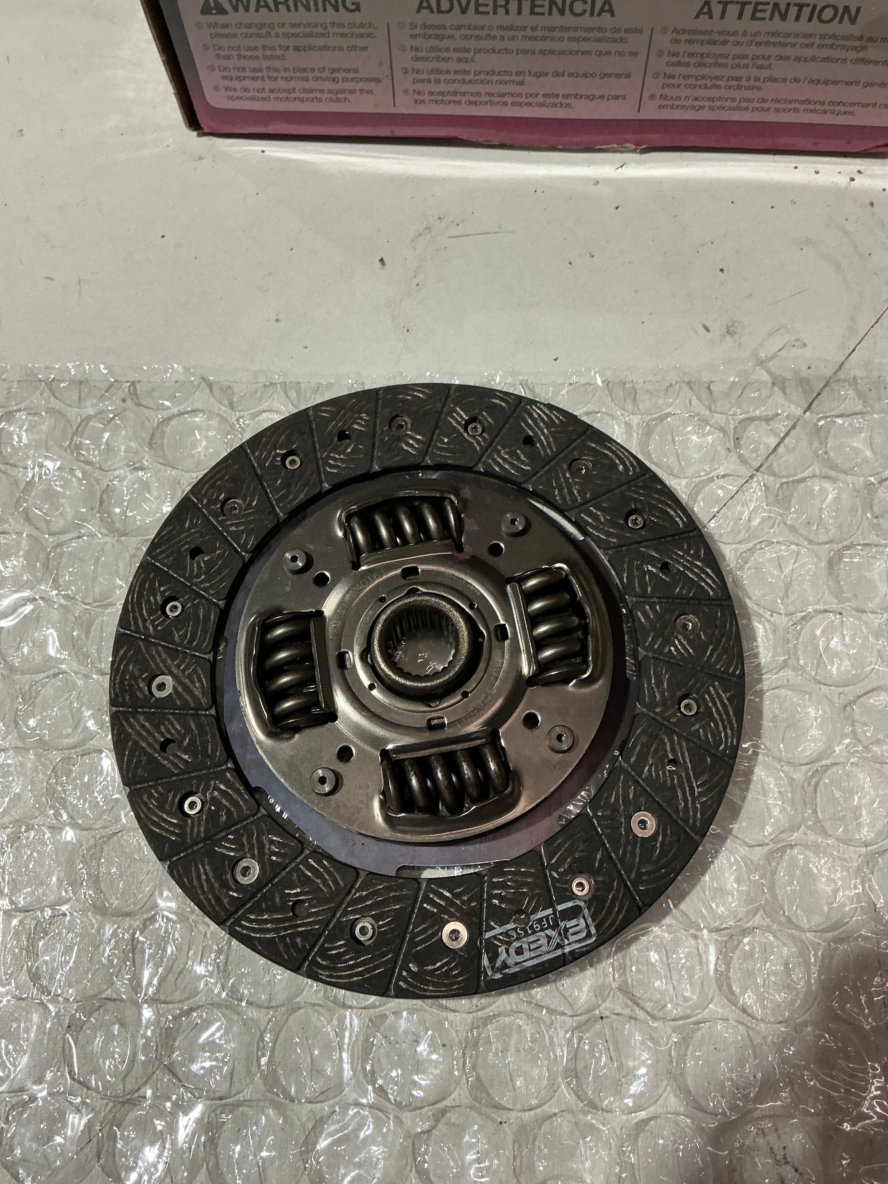 [OPEN BOX] Exedy Stage 1 Organic Clutch Kit Subaru WRX 2006-2017 / Legacy GT 2005-2008 / Forester XT 2006-2008 | 15804 - Default Title