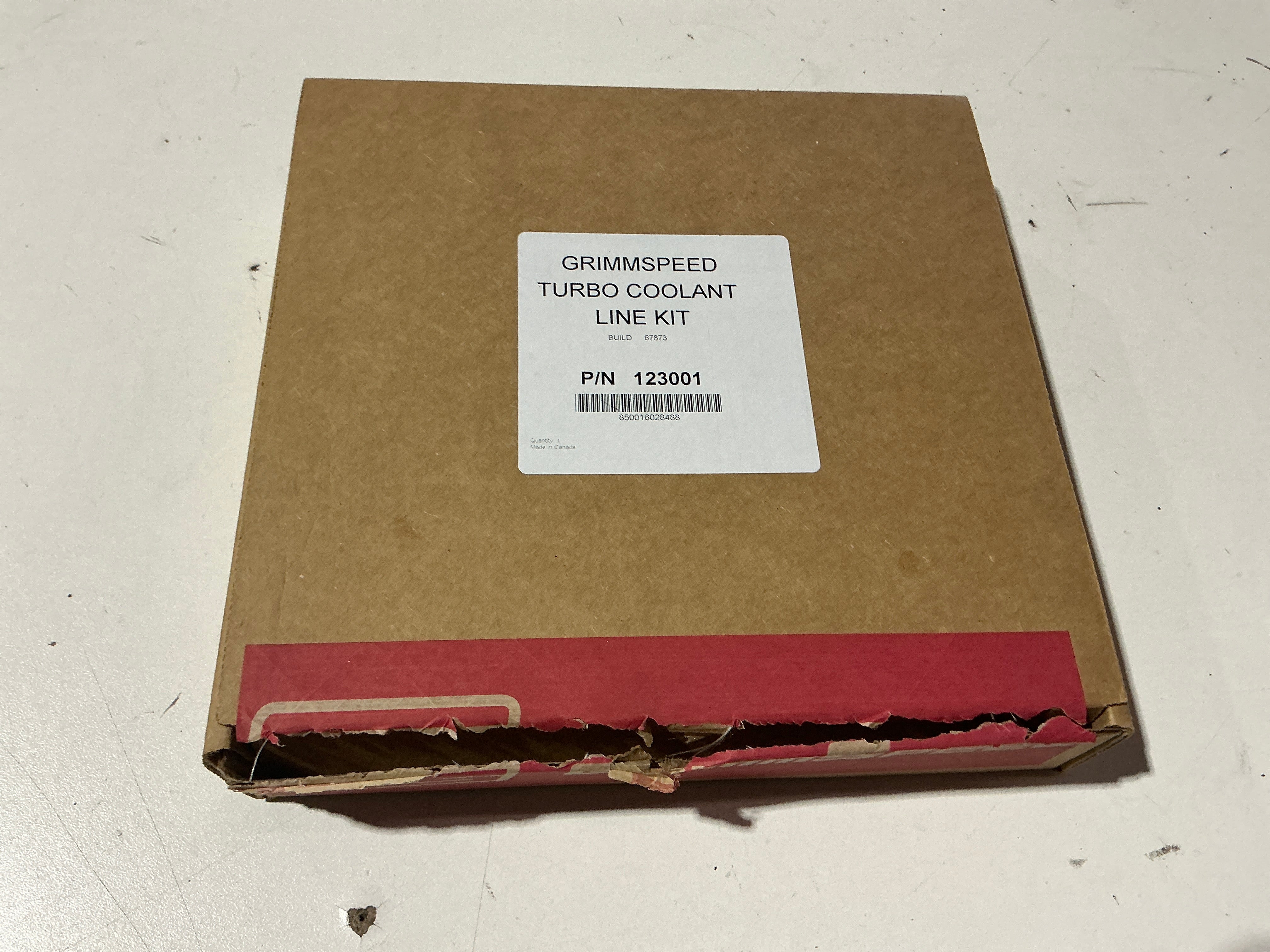 [OPEN BOX] GrimmSpeed Turbocharger Coolant Line Kit WRX 2002-2014 / STI 2004-2021 | 123001