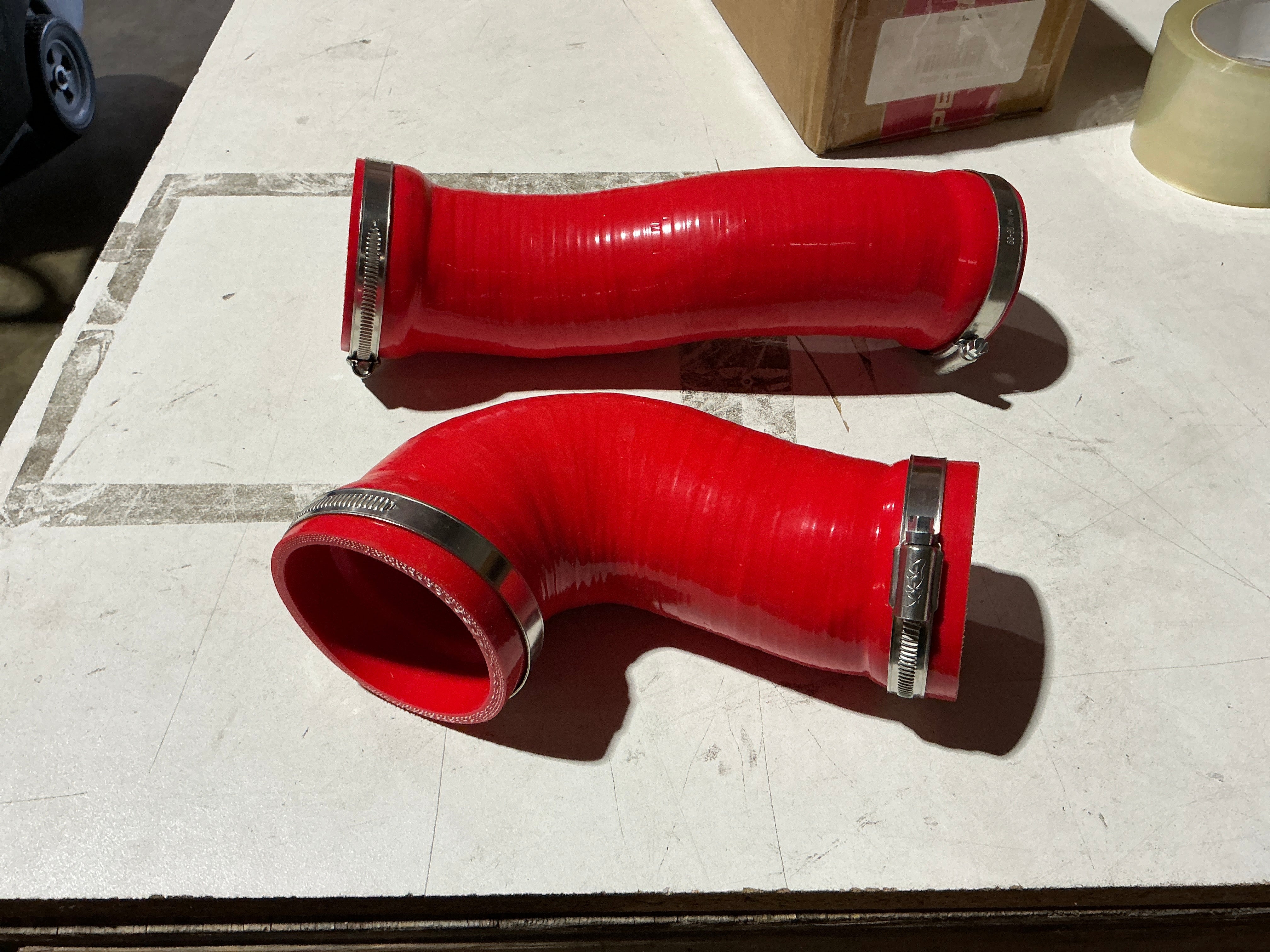 [OPEN BOX] Grimmspeed Red Post MAF Hose Kit 2015-2021 WRX | 125023.2 - Default Title