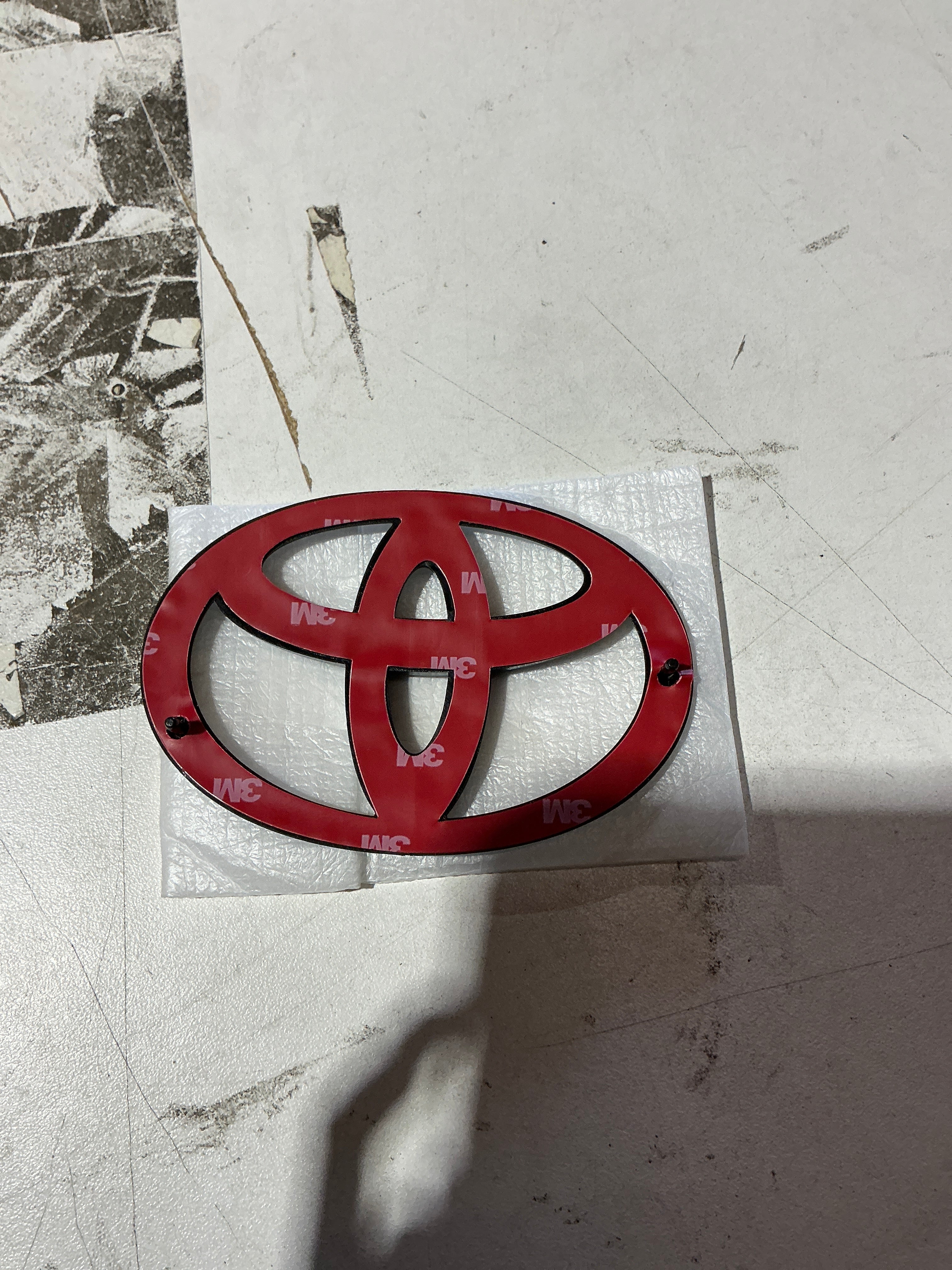 [OPEN BOX] JDM Station GT86 Gloss Black Emblem Rear Toyota 86 2017-2020 | 17GBTOYR - Default Title