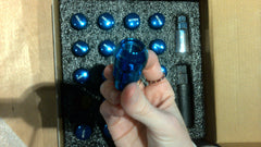 [OPEN BOX] Muteki SR35 Closed-Ended Lug Nuts 12x1.50mm Blue