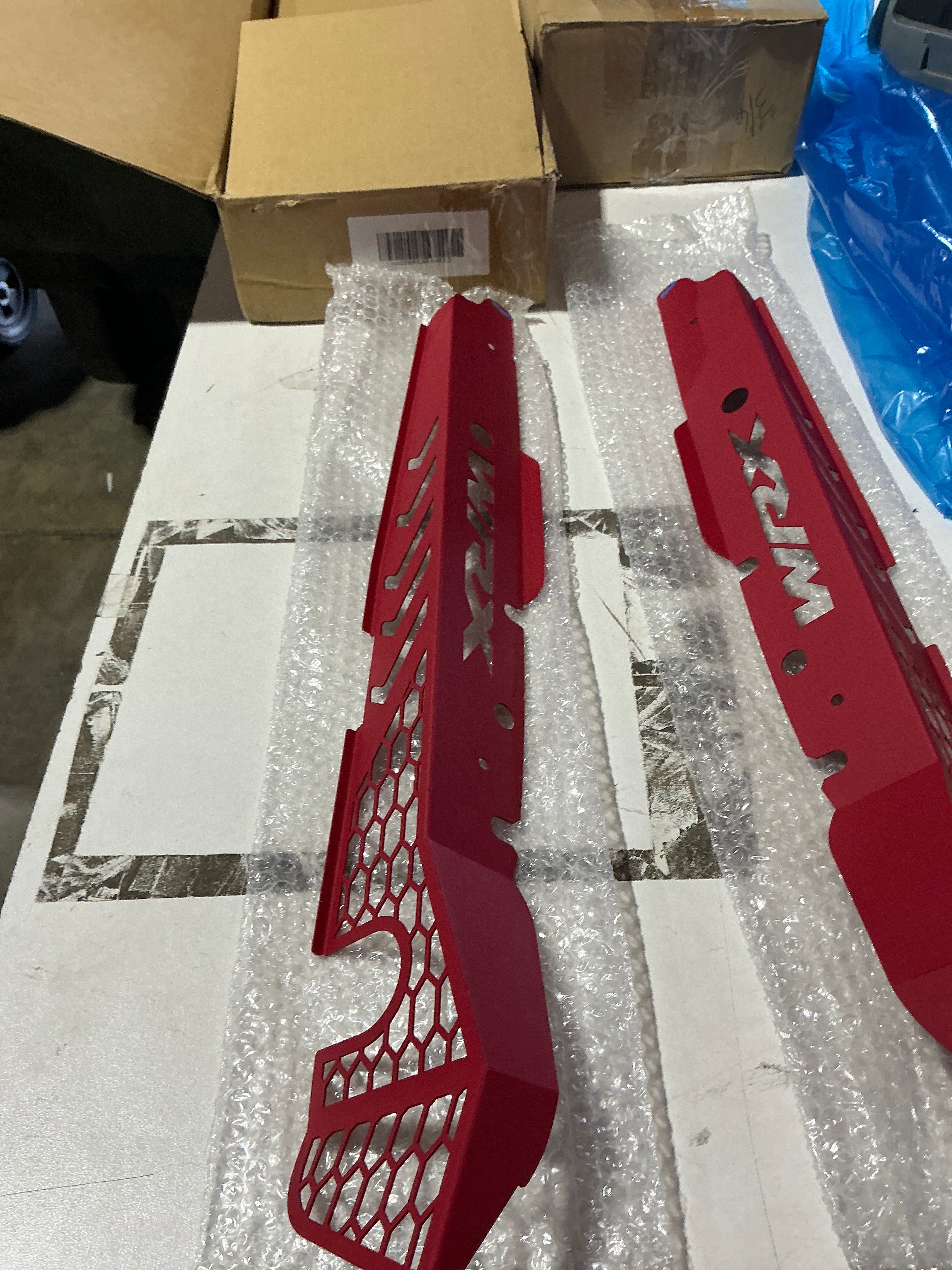 [OPEN BOX] Noble AR Fender Shrouds in Red - 15-21 WRX / STI - Default Title