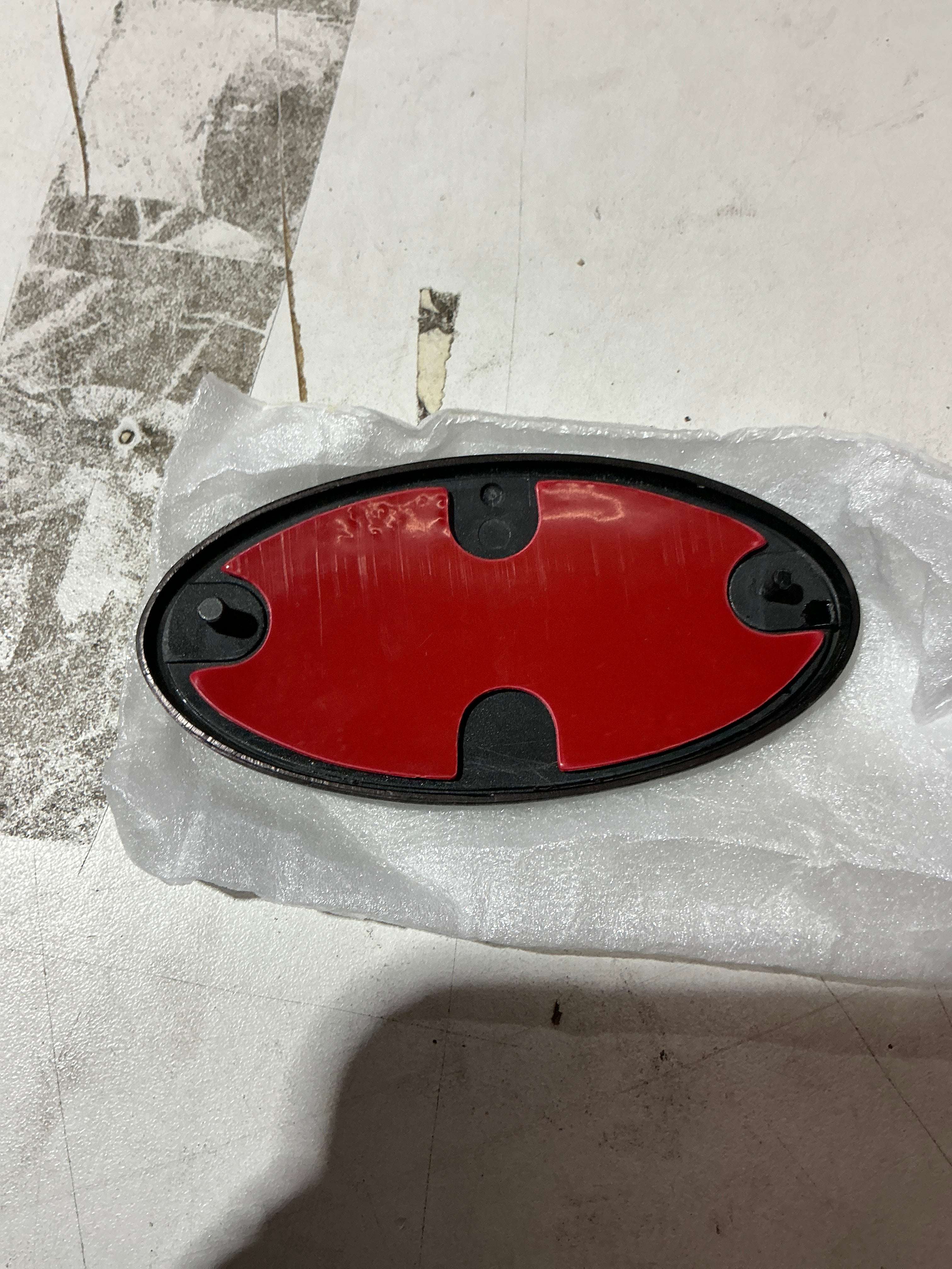[OPEN BOX] Noble Frameless Front and Rear Emblems Carbon Fiber - 2022-2026 Subaru WRX - Red
