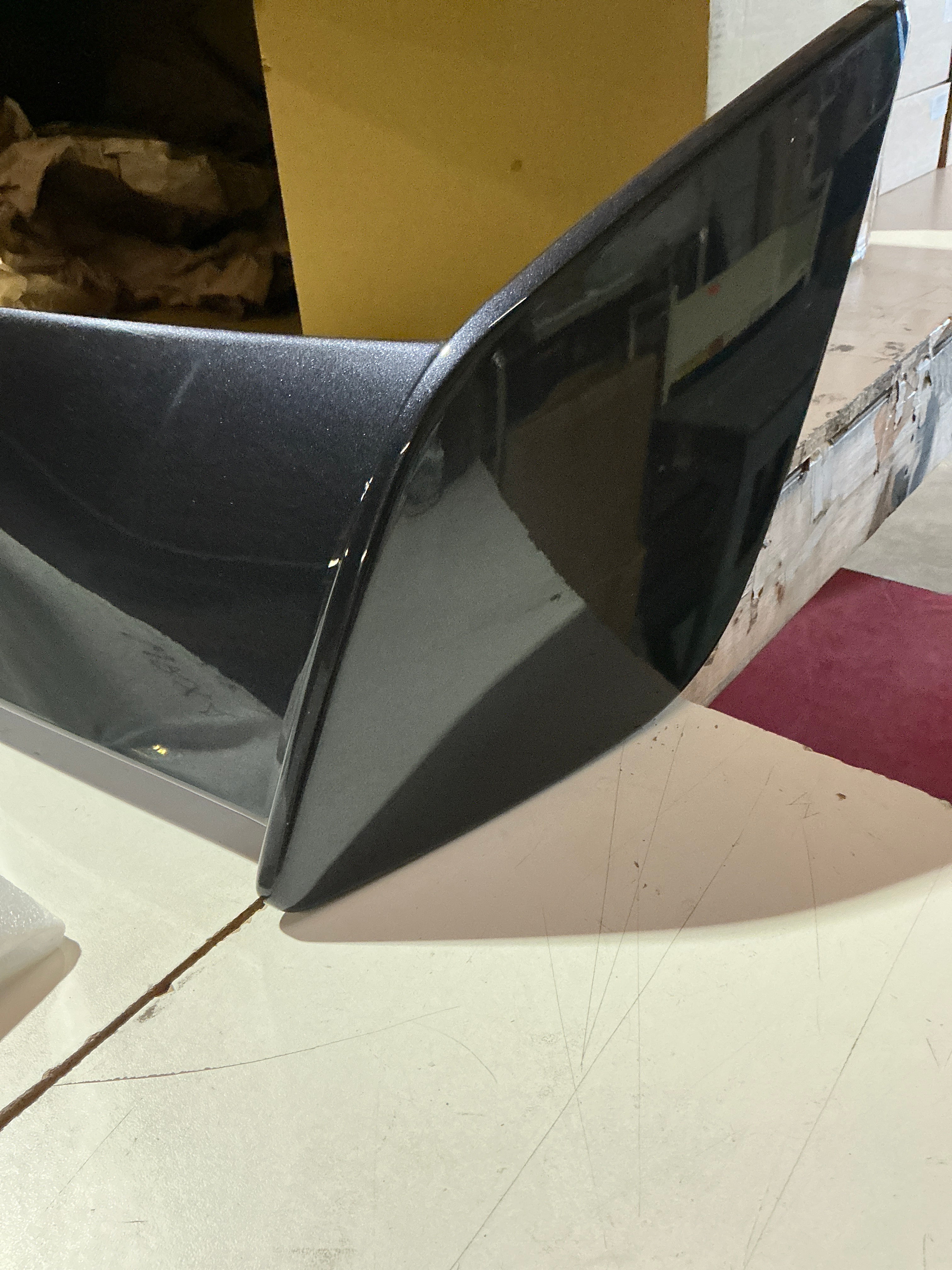 [OPEN BOX] Noble OE STI Style Spoiler (Dark Grey Metallic) - 15-19 WRX / STI