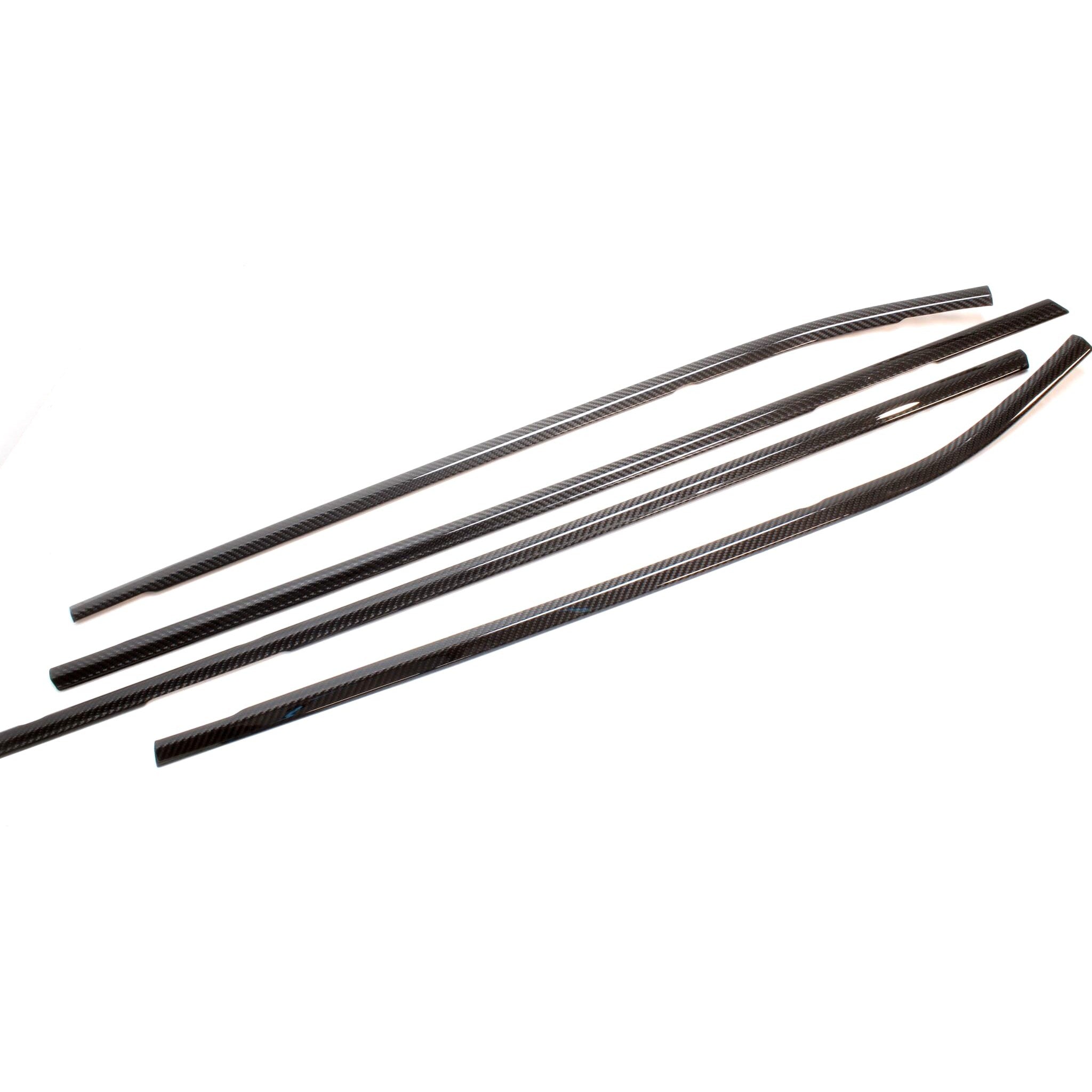 [OPEN BOX] Noble Platinum Dry Carbon Fiber Lower Window Trim Covers Subaru WRX 2022-2026