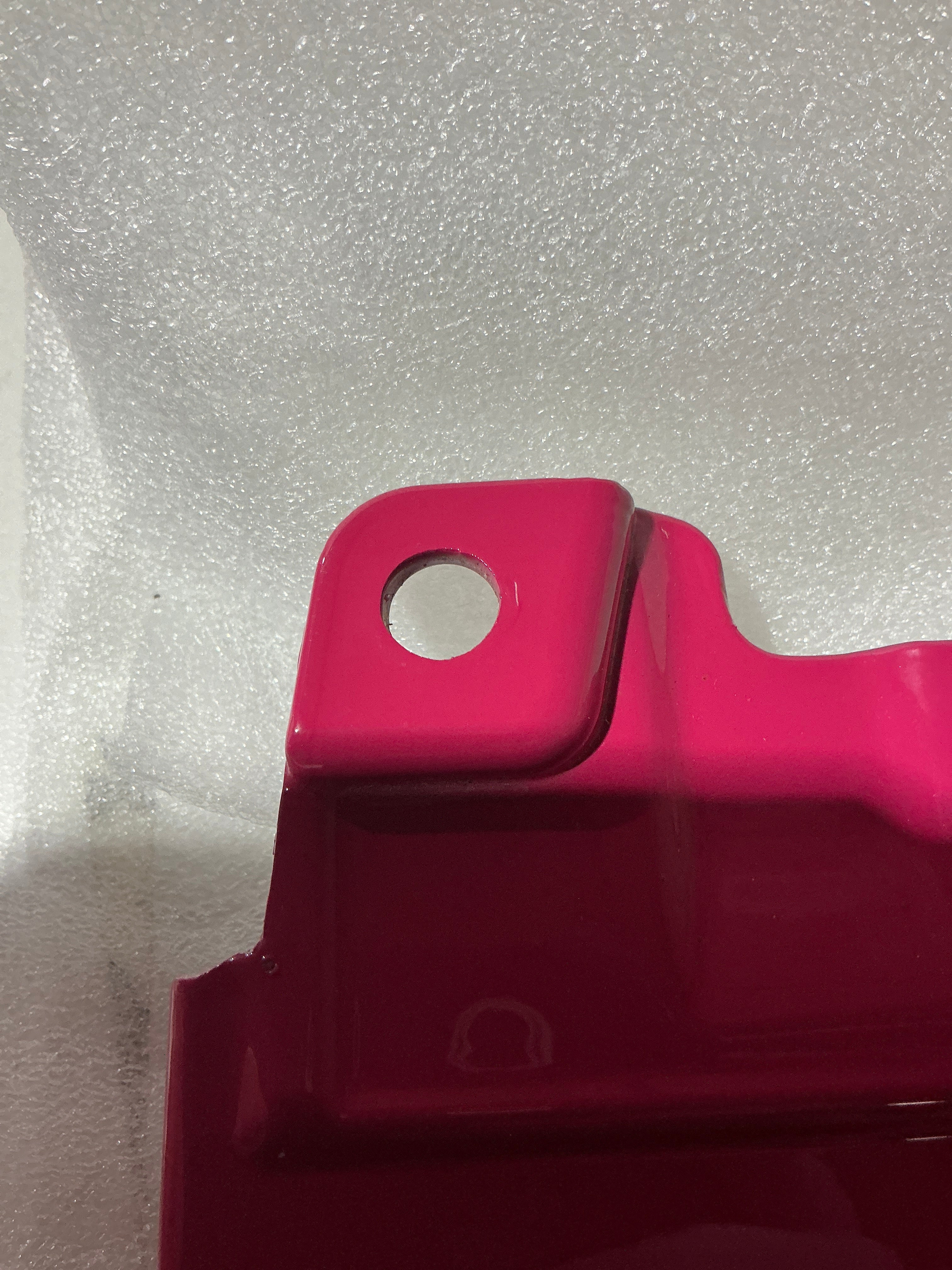 [OPEN BOX] Noble STI Style ABS Rear Spats Subaru WRX 2022-2026 - Gloss Black - STI Cherry Blossom Red