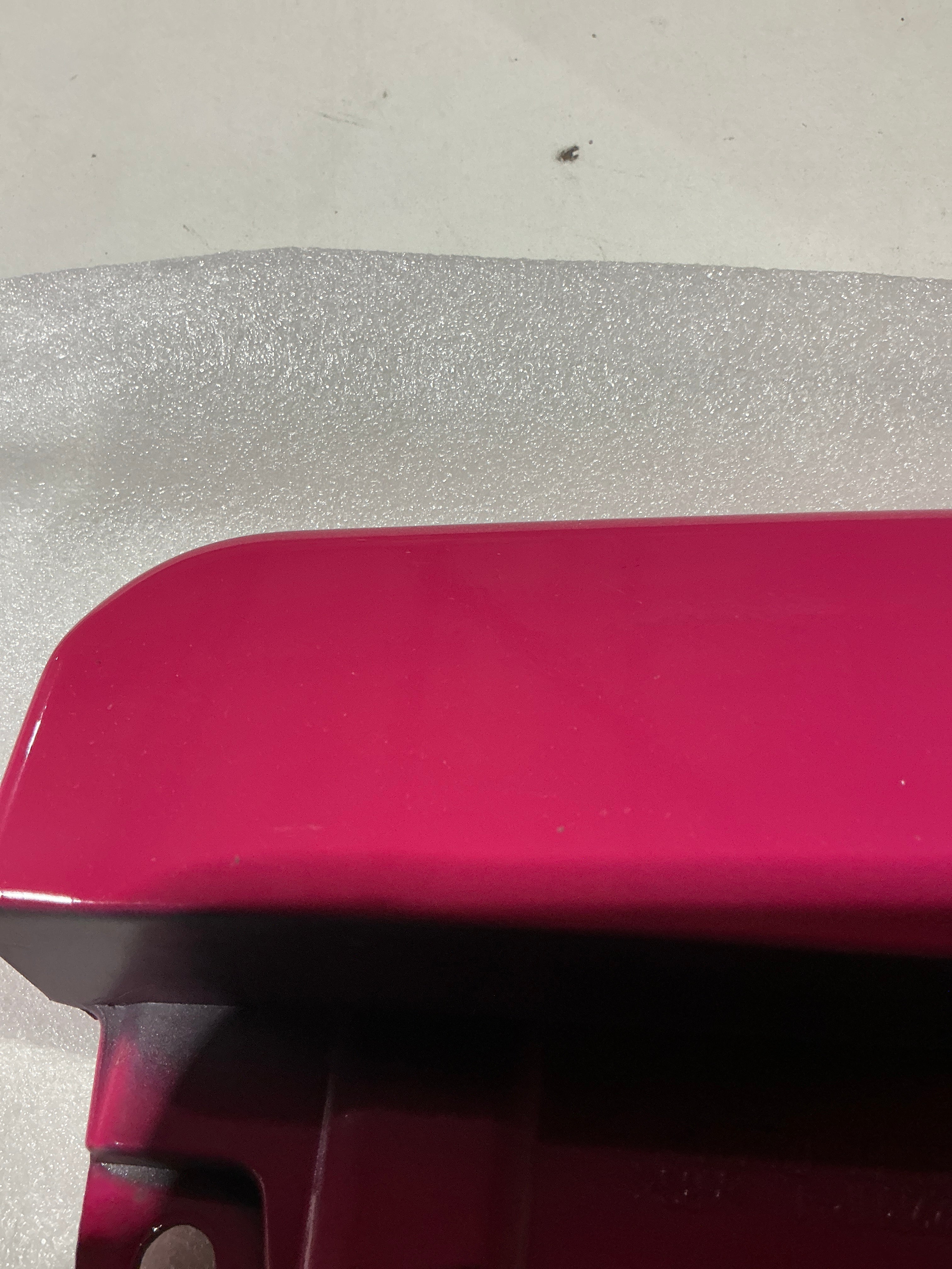 [OPEN BOX] Noble STI Style ABS Rear Spats Subaru WRX 2022-2026 - Gloss Black - STI Cherry Blossom Red