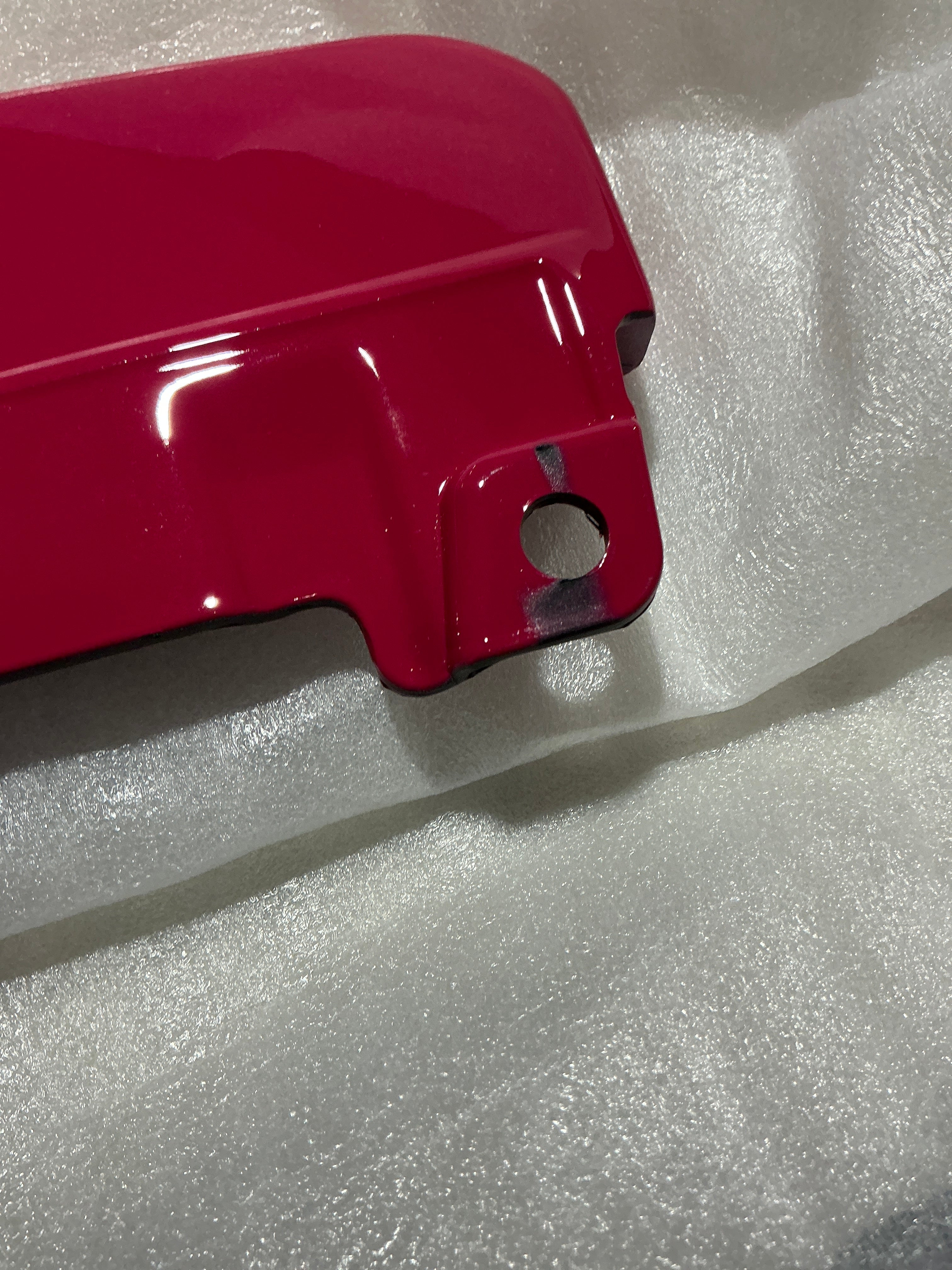 [OPEN BOX] Noble STI Style ABS Rear Spats Subaru WRX 2022-2026 - STI Cherry Blossom Red