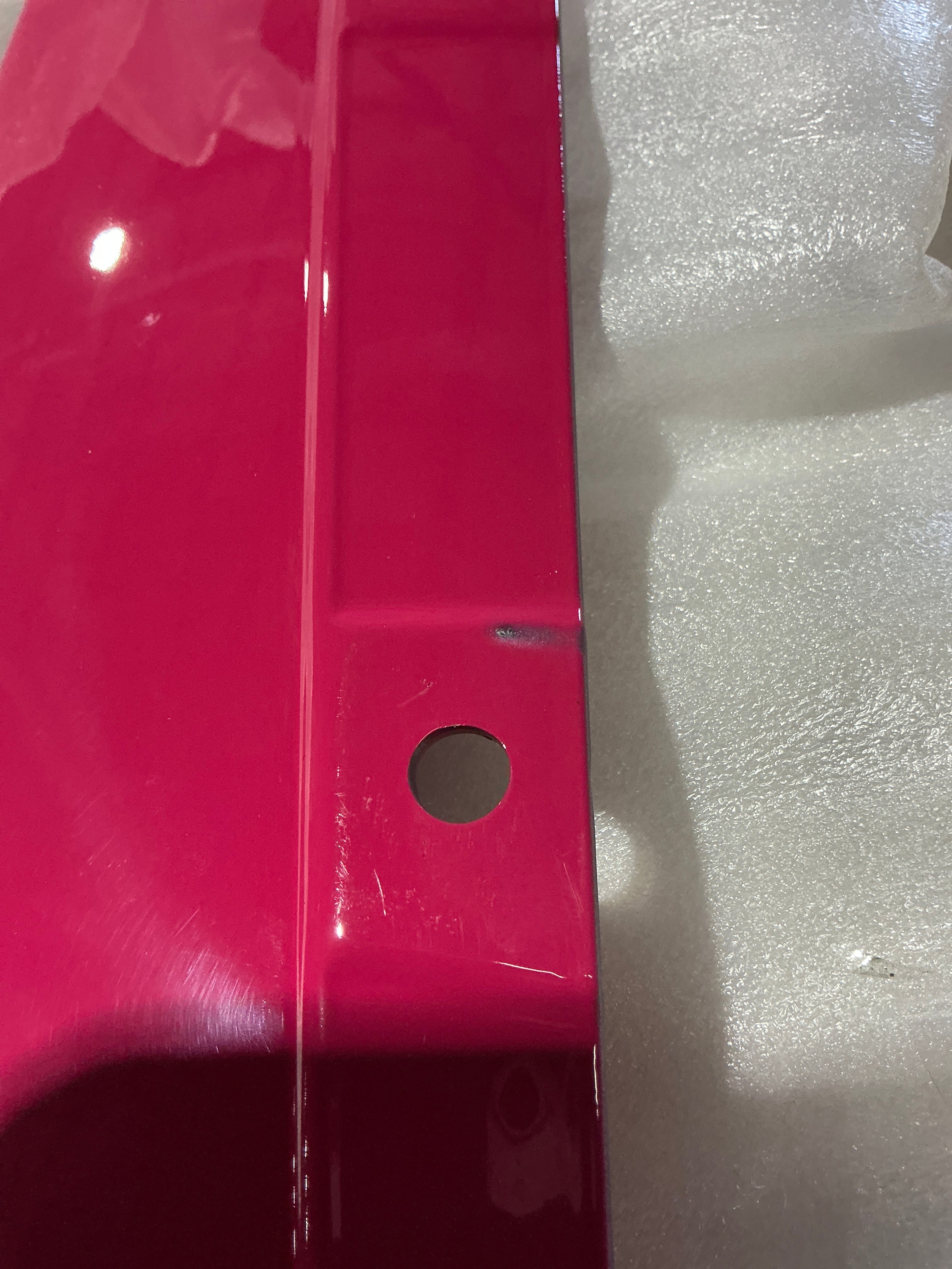 [OPEN BOX] Noble STI Style ABS Rear Spats Subaru WRX 2022-2026 STI Cherry Blossom Red