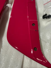 [OPEN BOX] Noble STI Style ABS Rear Spats Subaru WRX 2022-2026 - STI Cherry Blossom Red