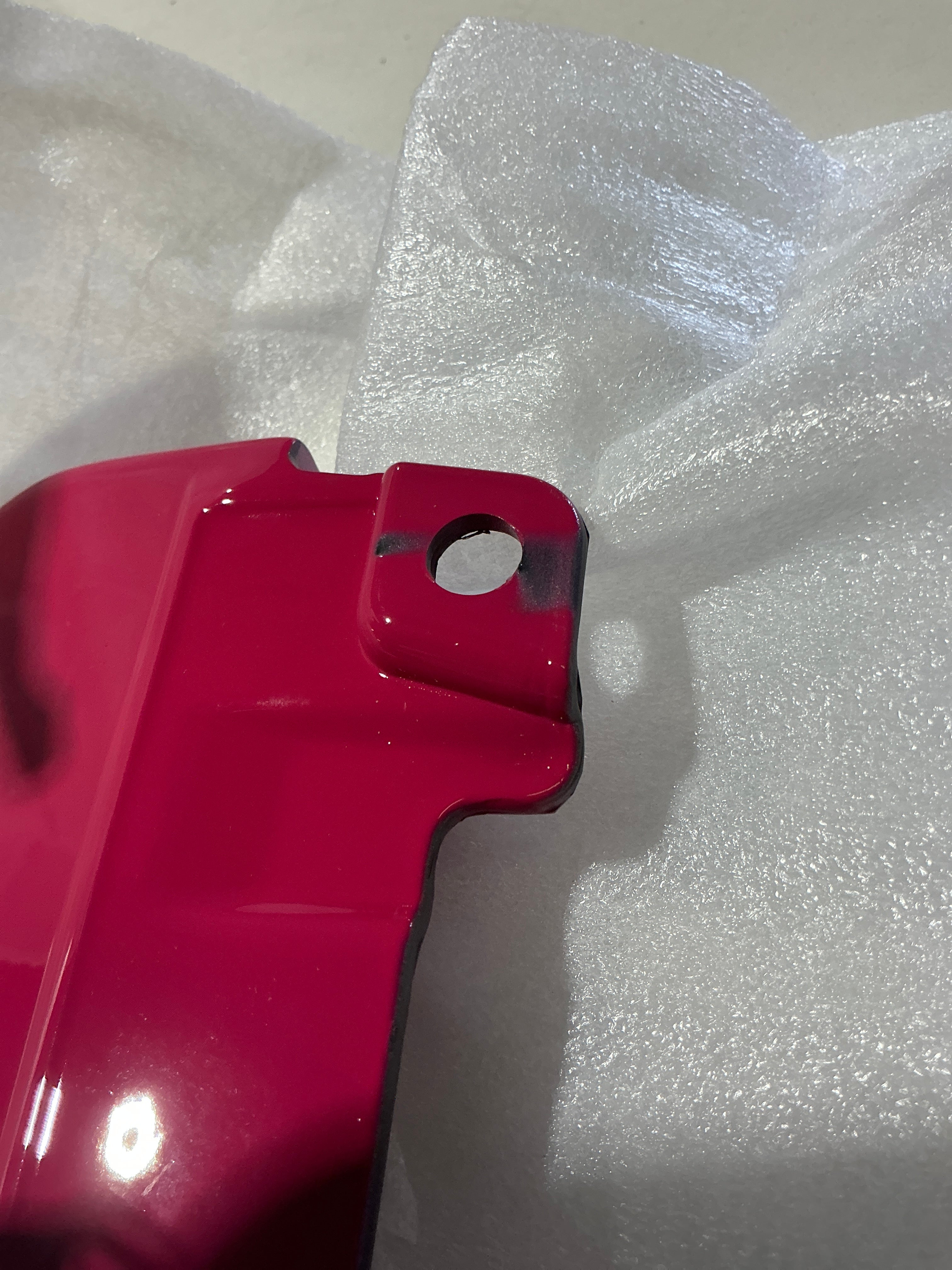 [OPEN BOX] Noble STI Style ABS Rear Spats Subaru WRX 2022-2026 STI Cherry Blossom Red