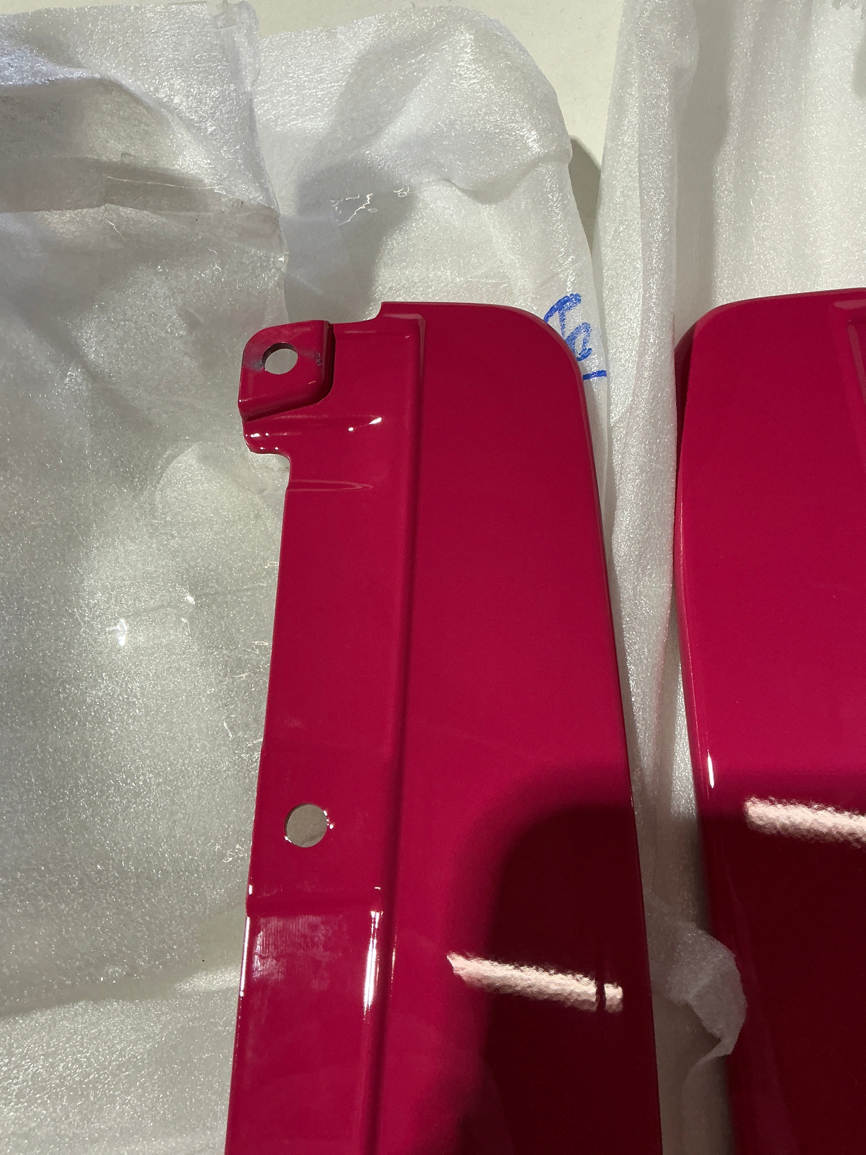 [OPEN BOX] Noble STI Style ABS Rear Spats Subaru WRX 2022-2026 - STI Cherry Blossom Red