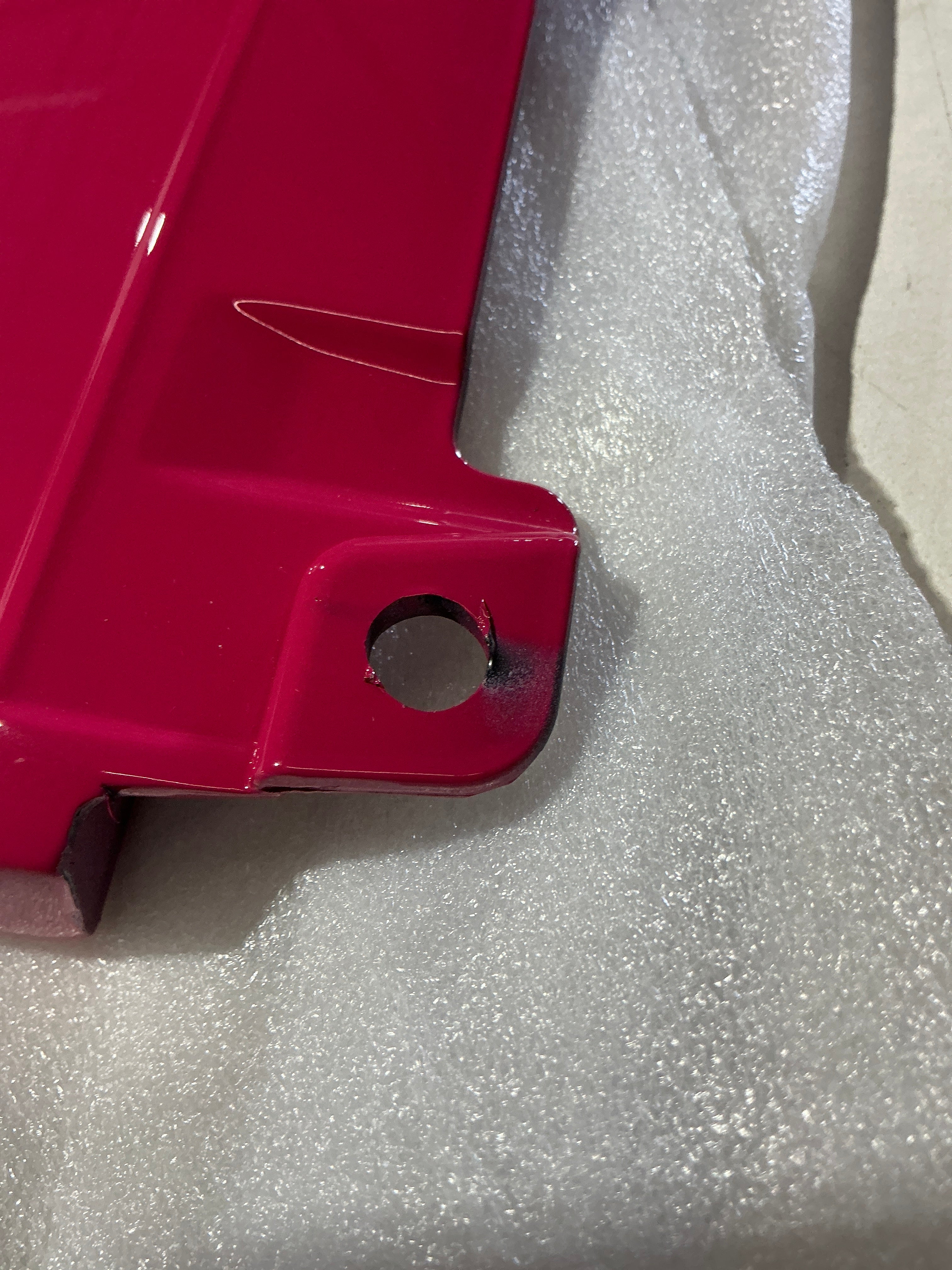 [OPEN BOX] Noble STI Style ABS Rear Spats Subaru WRX 2022-2026 STI Cherry Blossom Red