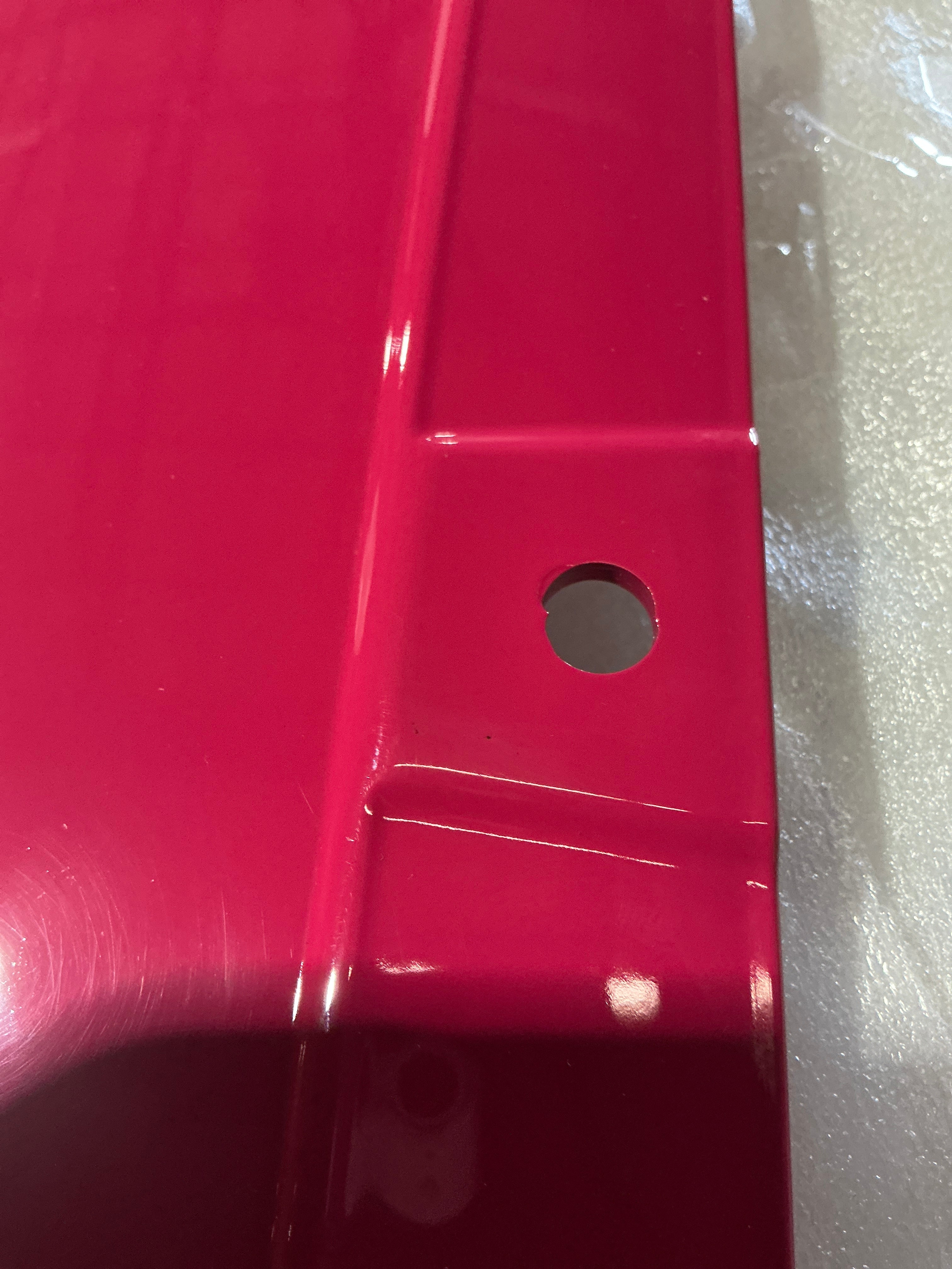[OPEN BOX] Noble STI Style ABS Rear Spats Subaru WRX 2022-2026 STI Cherry Blossom Red