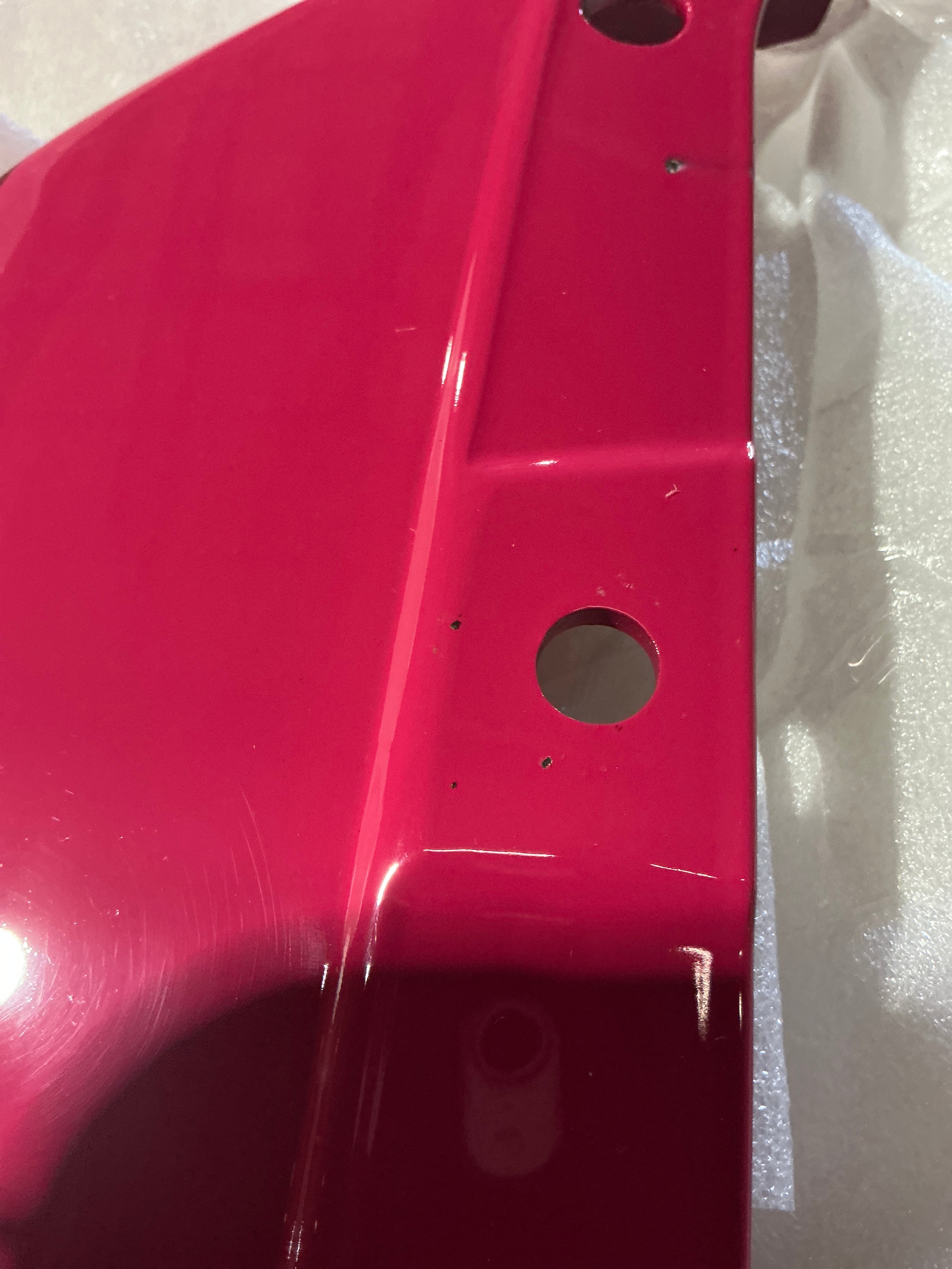 [OPEN BOX] Noble STI Style ABS Rear Spats Subaru WRX 2022-2026 STI Cherry Blossom Red
