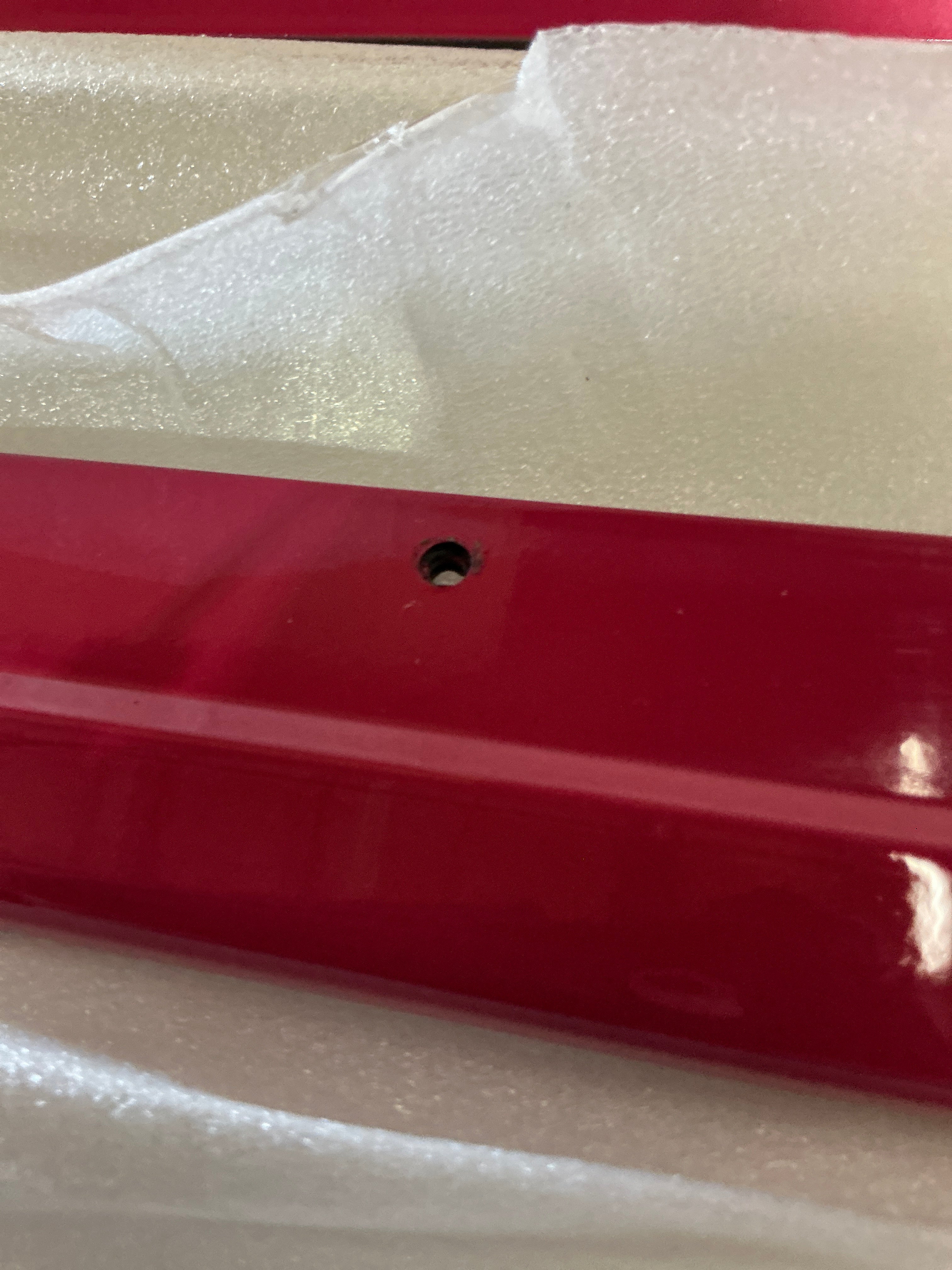 [OPEN BOX] Noble STI Style ABS Side Skirts Subaru WRX 2022-2026 - STI Cherry Blossom Red