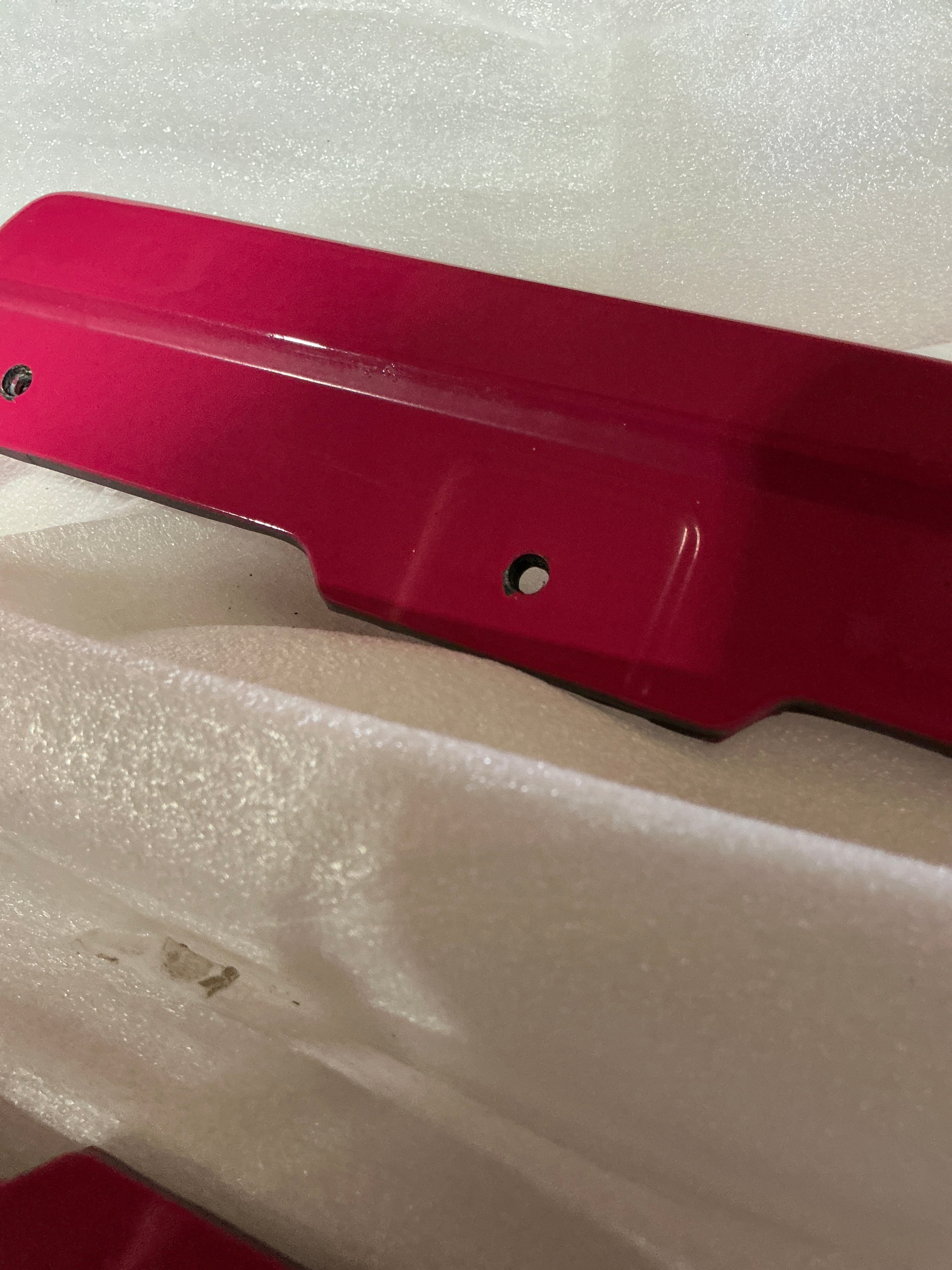 [OPEN BOX] Noble STI Style ABS Side Skirts Subaru WRX 2022-2026 - STI Cherry Blossom Red