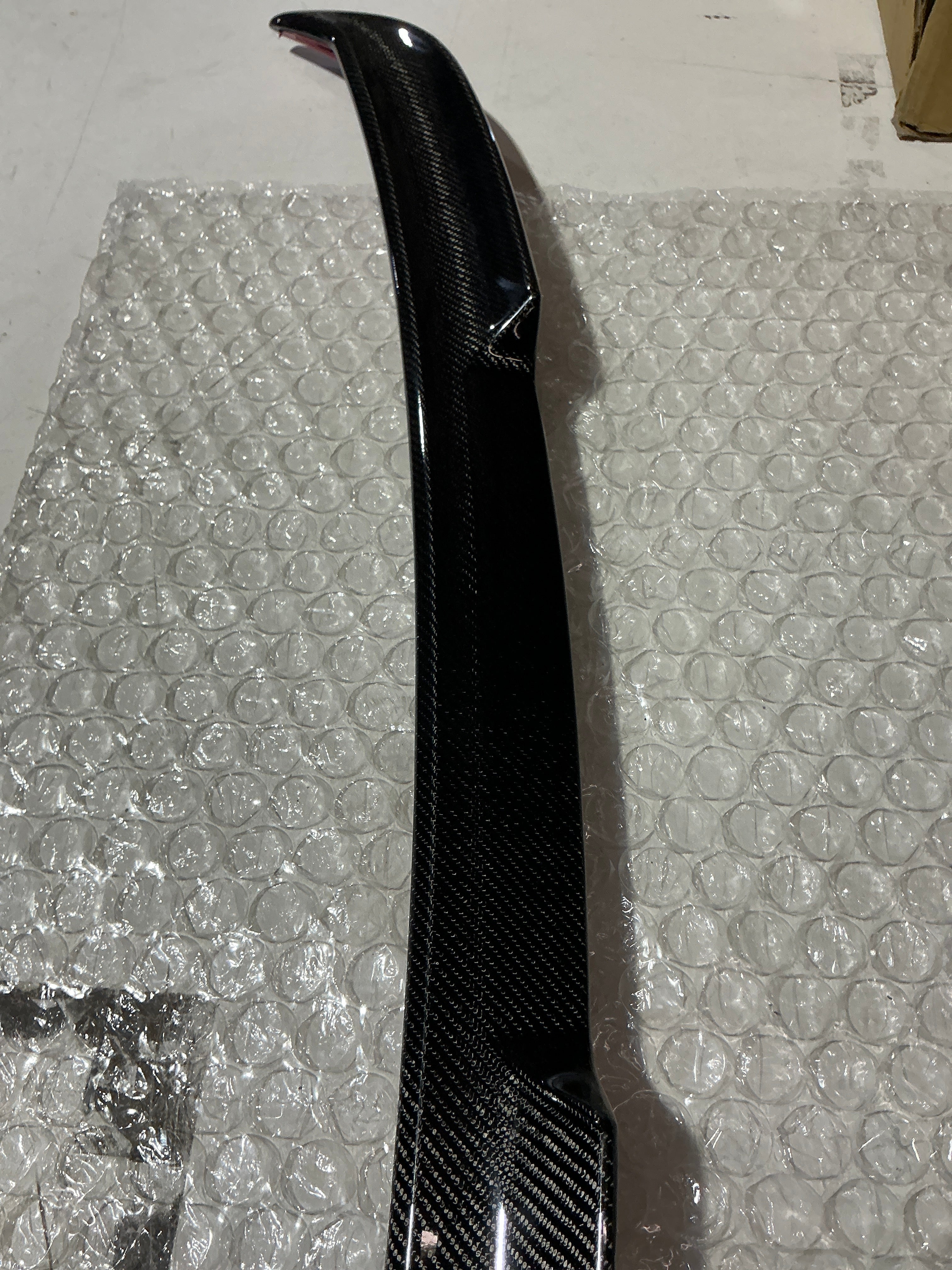 [OPEN BOX] Noble STI Style Carbon Fiber High Back Duckbill Spoiler (Type 1) Subaru WRX 2022-2026 - Type 1 - Vacuum Formed Carbon Fiber - Type 1 - Vacuum Formed Carbon Fiber