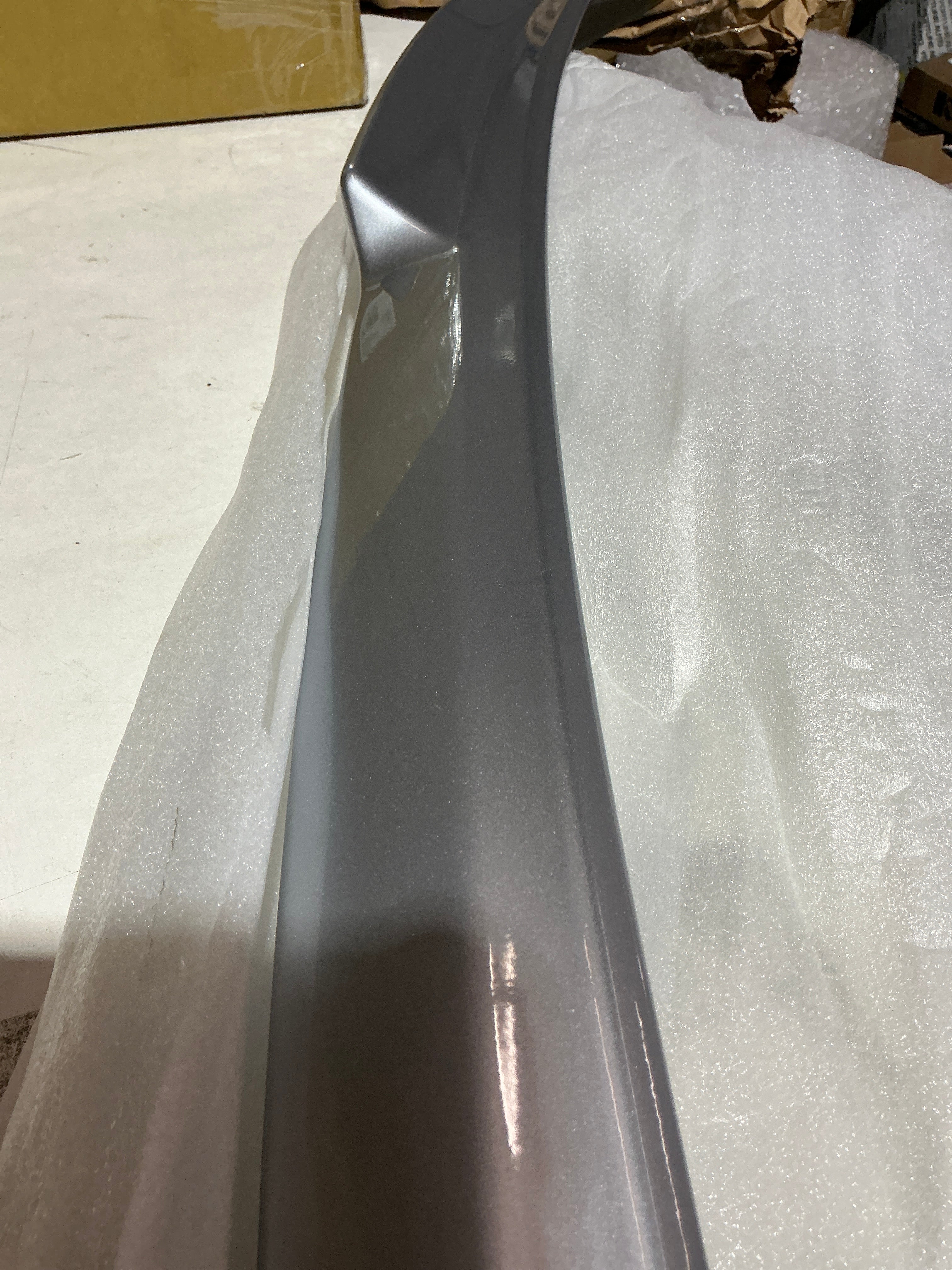 [OPEN BOX] Noble STI Style High Back Paint Matched Duckbill Subaru WRX 2022-2026 - K7X - World Rally Blue - G1U - Ice Silver Metallic