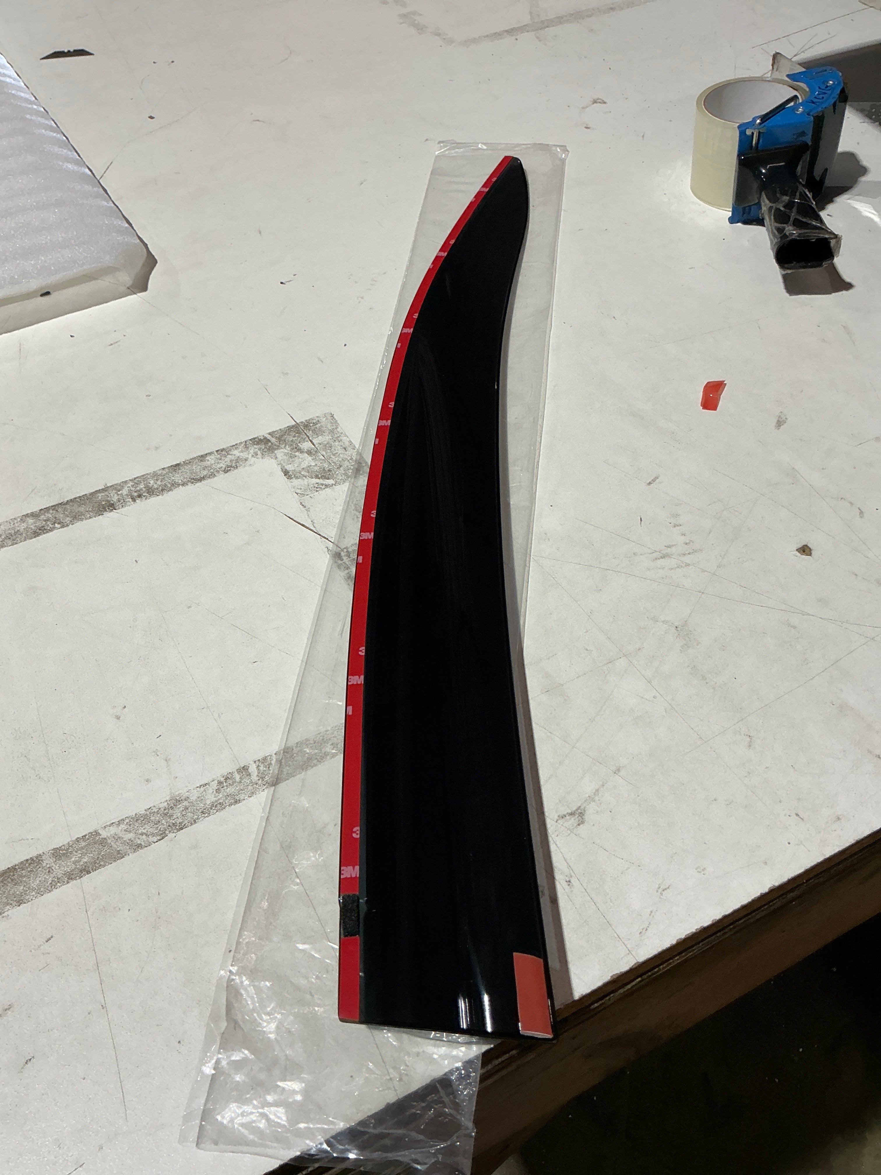 [OPEN BOX] Noble Subaru RA Style Rain Guard WRX 2022-2026 - Right Rear - REPLACEMENT ONLY - Default Title