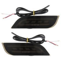 [OPEN BOX] Noble V2 J Style Multifunction Rear Reflector Lamp Kit Subaru WRX 2022-2026 - Red Lens - Smoke Lens