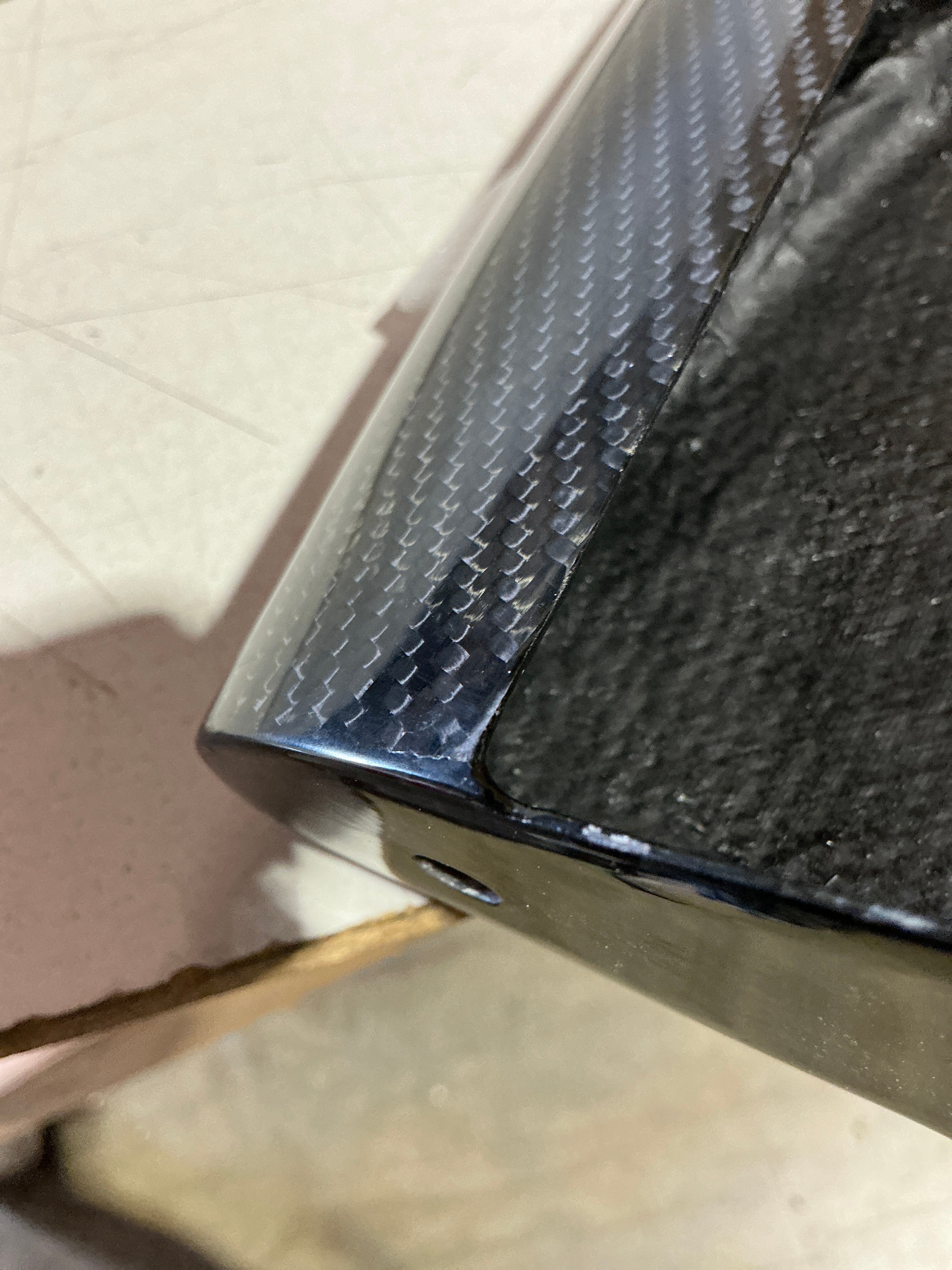 [OPEN BOX] Noble Varis Style 3-Piece Carbon Fiber Front Lip Spoiler Subaru WRX 2022-2026 - Default Title