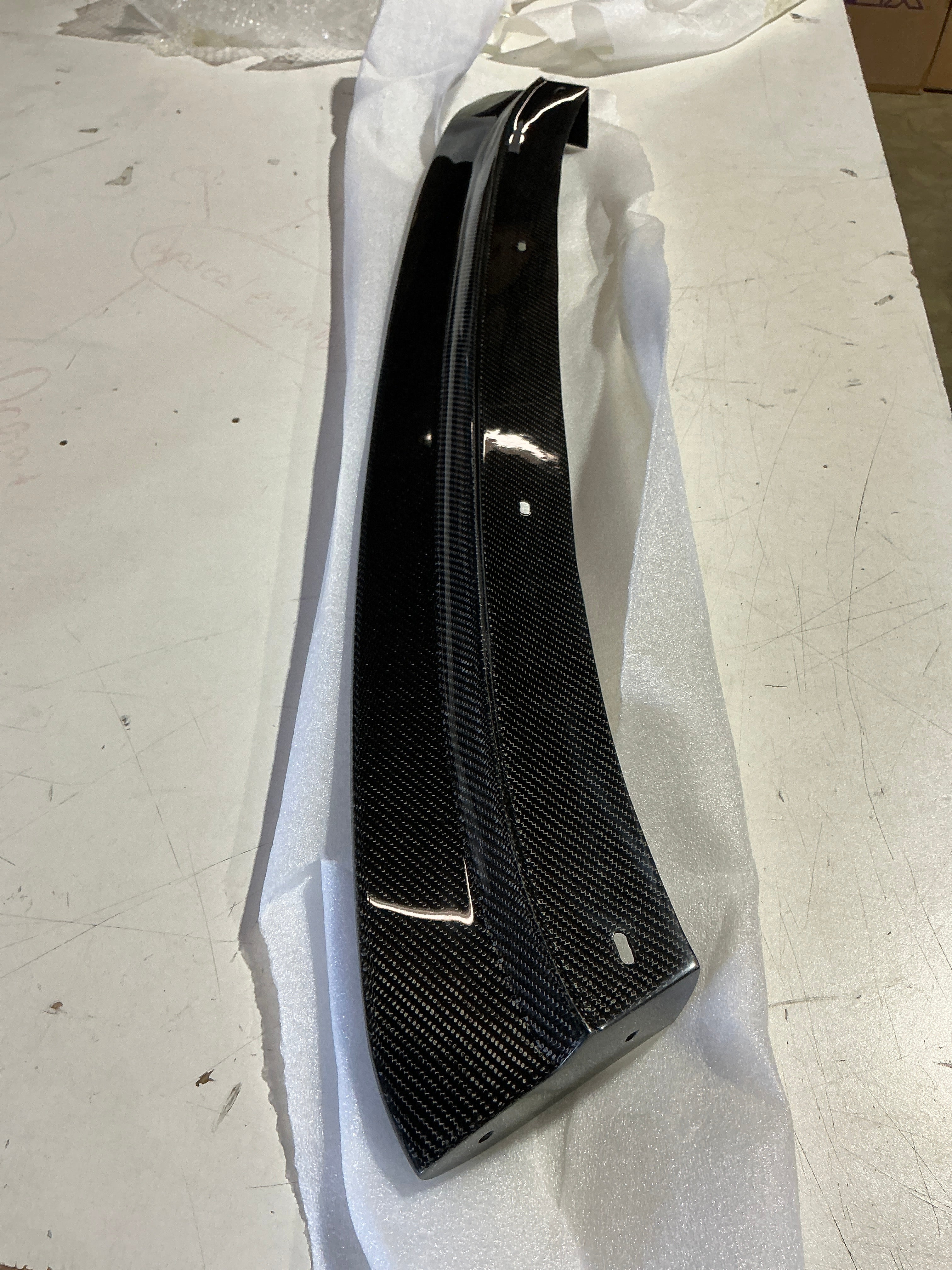 [OPEN BOX] Noble Varis Style 3-Piece Carbon Fiber Front Lip Spoiler Subaru WRX 2022-2026 - Default Title