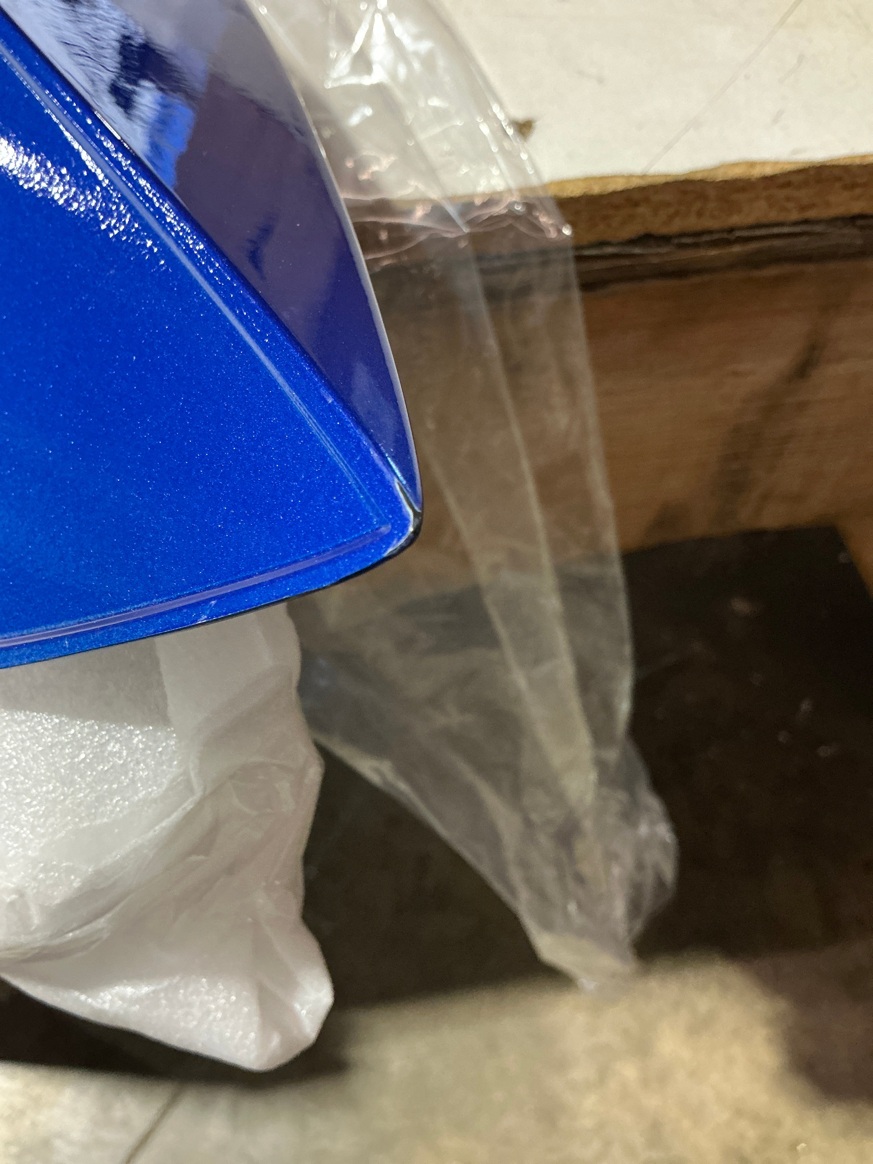 [OPEN BOX] Noble Version 1 Roof Spoiler Subaru BRZ / Toyota GR86 2022-2026 - Gloss Black - K7X - World Rally Blue