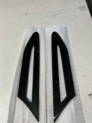 [OPEN BOX] OLM Carbon Fiber Fender Grille Cover w/ Hollowed Center 2013-2020 Subaru BRZ | A.700137.1 - Default Title