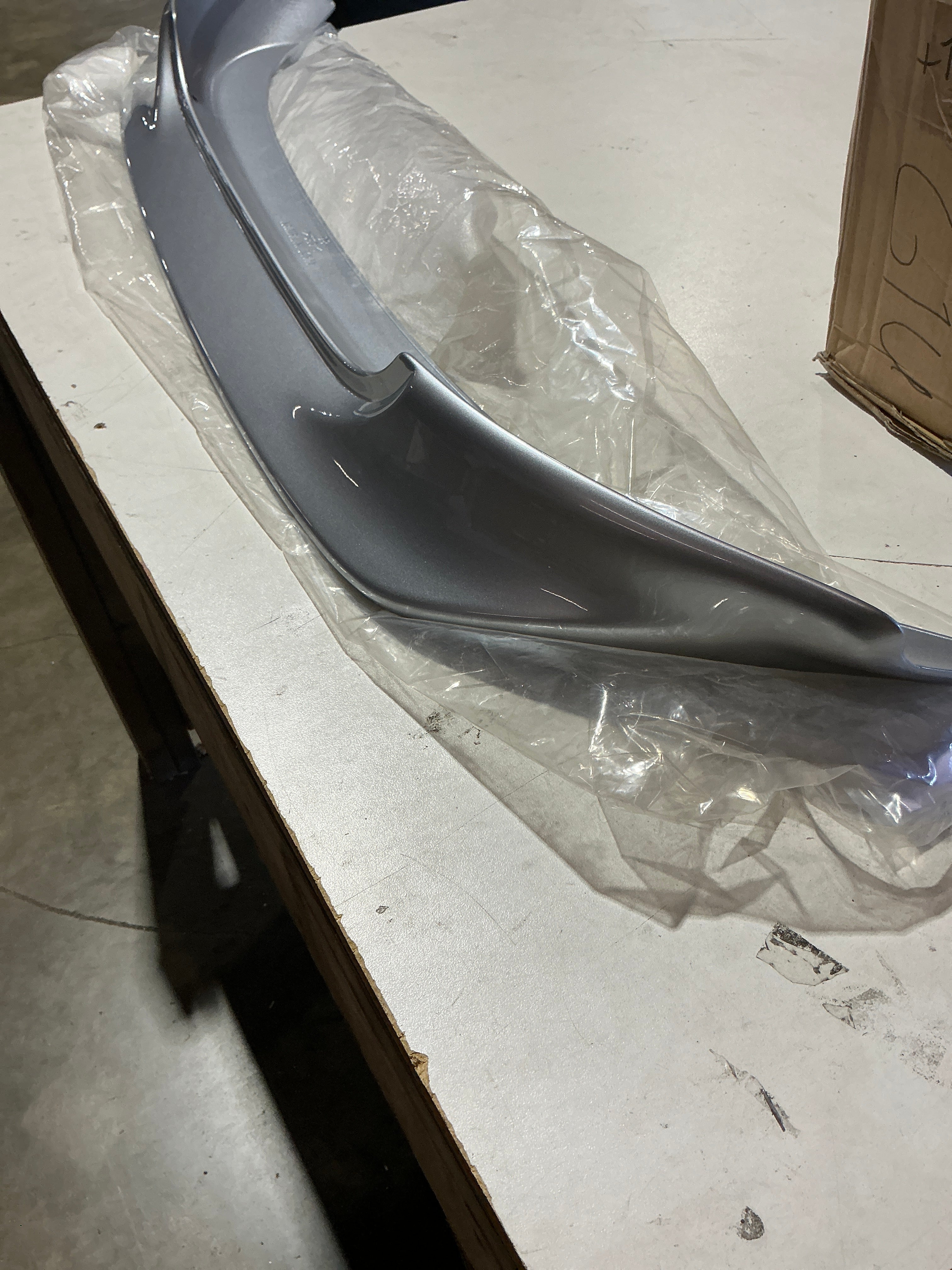 [OPEN BOX] OLM TRD Painted Trunk Spoiler Center Piece G1U Silver 13-16 Scion FR-S / 13-20 Subaru BRZ / 17-20 Toyota 86 | 86TRD-G1U - Default Title