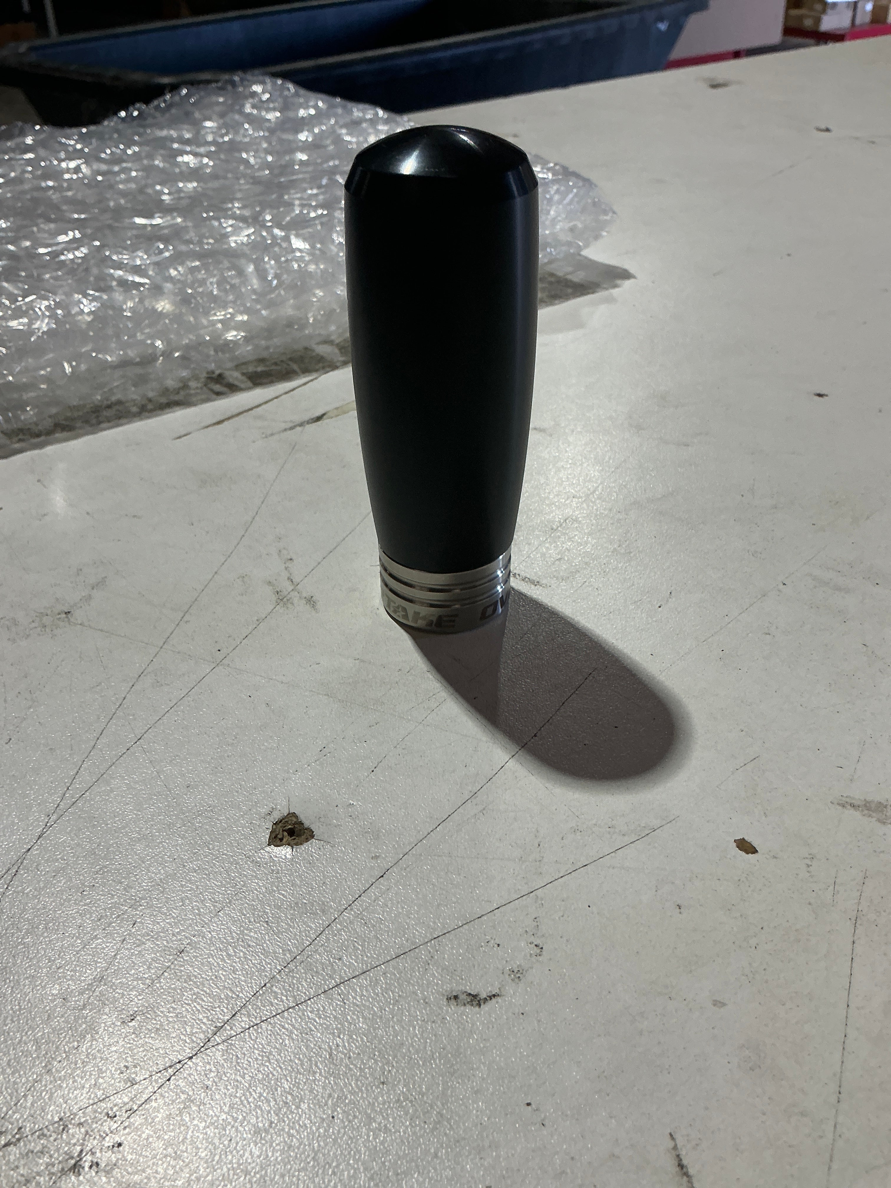 [OPEN BOX] Overtake ModKnob Weighted Delrin Shift Knob - Tall Black - MT Subaru | A10675BLK - Default Title