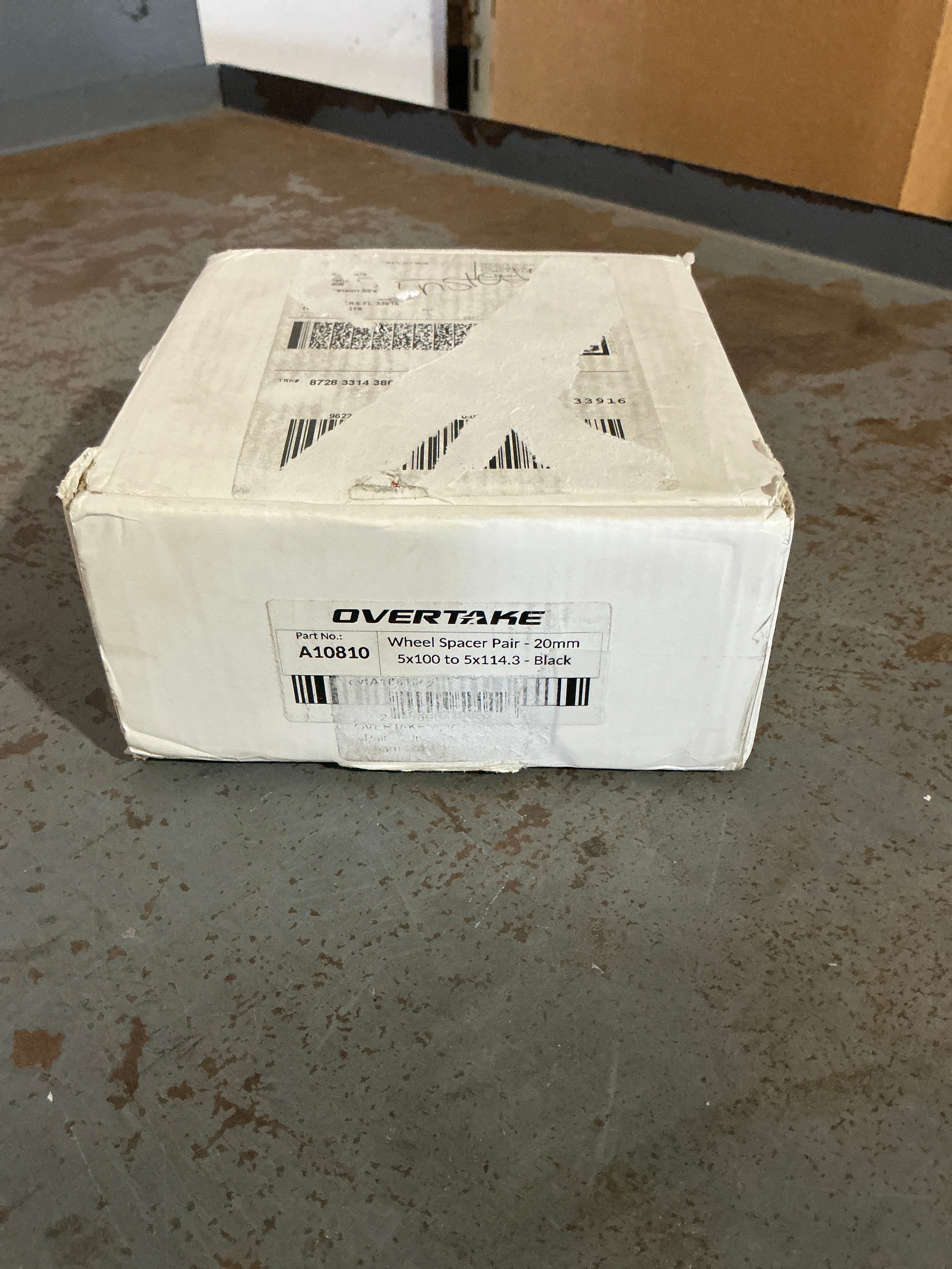 [OPEN BOX] Overtake Wheel Spacer Adapters - Pair - 20mm 5x100 to 5x114.3 - Subaru 2002-2014 WRX / 2004 STI / 2013-2026 BRZ/GR86 | A10810