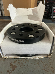 [OPEN BOX] Overtake Wheel Spacer Adapters - Pair - 20mm 5x100 to 5x114.3 - Subaru 2002-2014 WRX / 2004 STI / 2013-2026 BRZ/GR86 | A10810