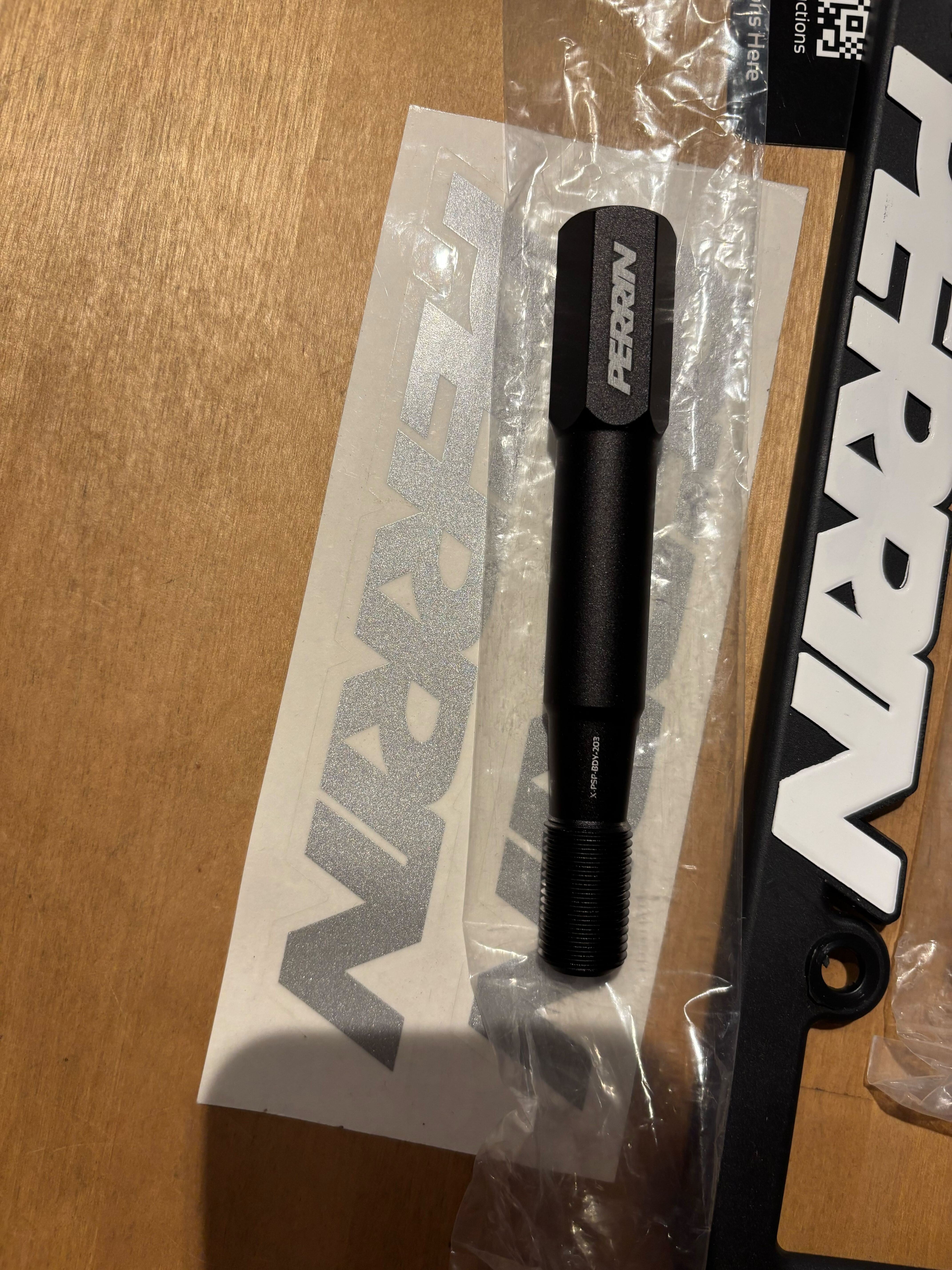 [OPEN BOX] Perrin License Plate Relocation Kit Subaru WRX / STI 2015-2017 | PSP-BDY-202 - Default Title